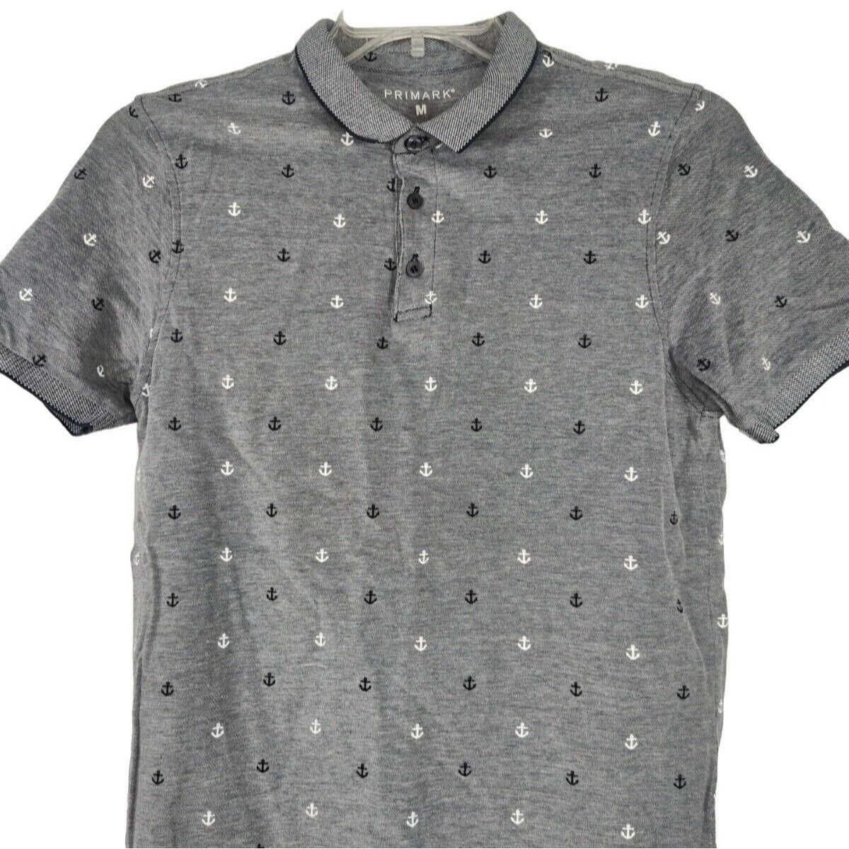 Primark Primark Polo Shirt Collared Men Size M Blue Nautical Golf Size US M / EU 48-50 / 2 - 1 Thumbnail