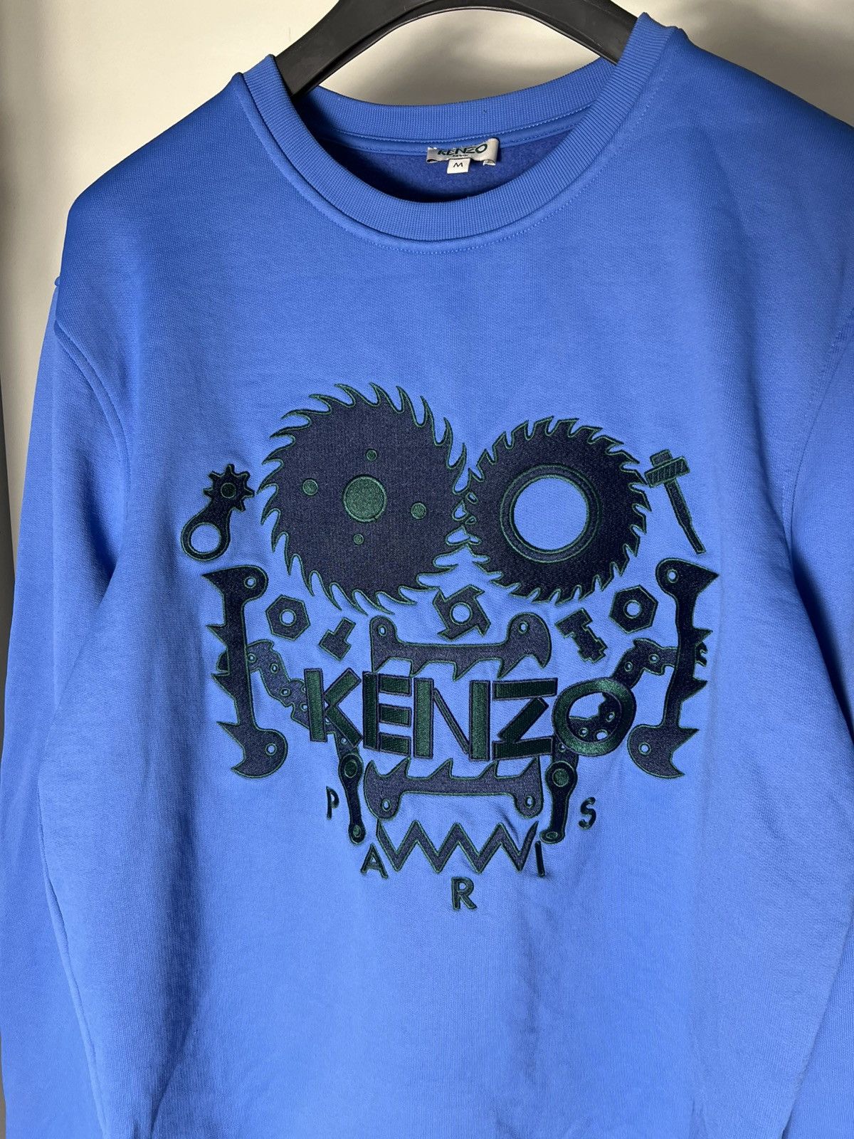 Kenzo × Vintage VERY RARE KENZO PARIS ITALIAN DESIGNER SWEATSHIRT LUXURY Y2K Size M / US 6-8 / IT 42-44 - 3 Thumbnail
