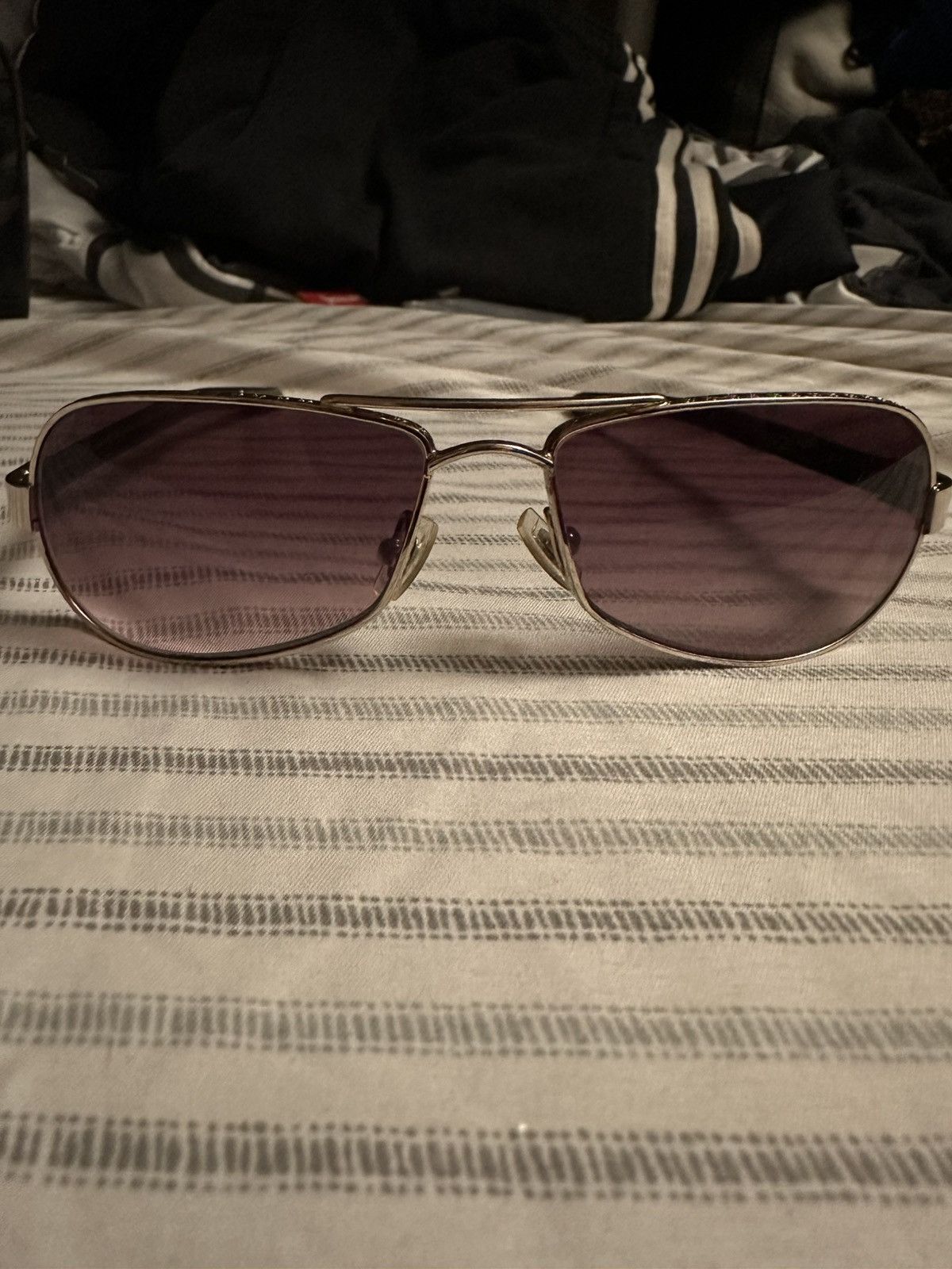 Chrome Hearts × Vintage Chrome Hearts Red Riot glasses Size ONE SIZE - 1 Thumbnail