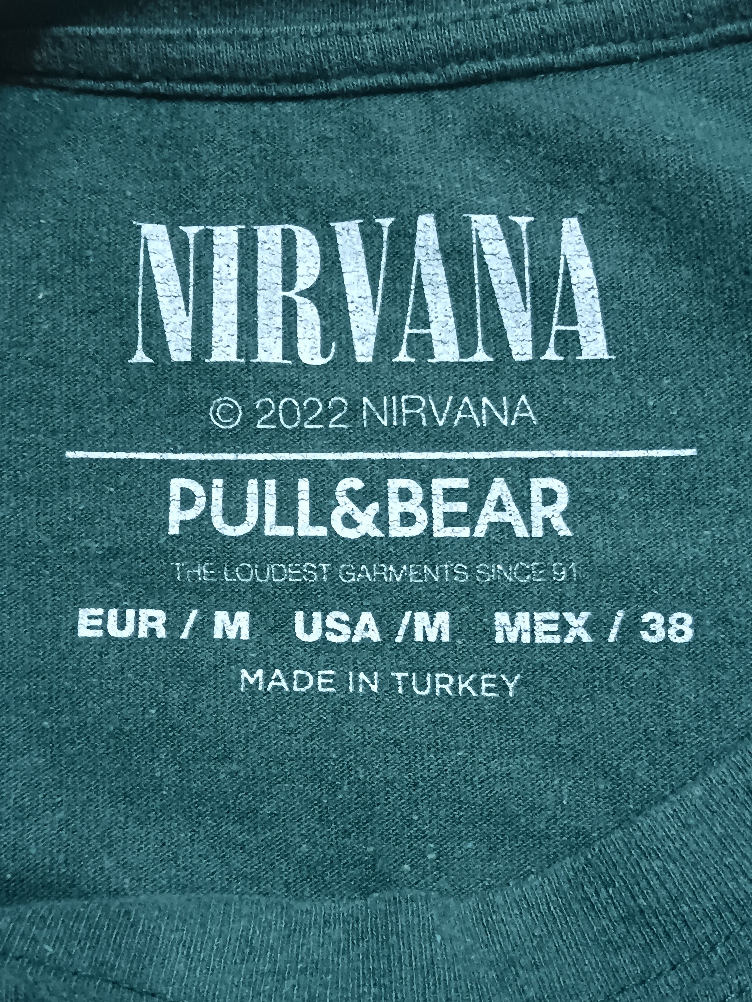 Band Tees × Nirvana NIRVANA SHIRT Size US L / EU 52-54 / 3 - 2 Thumbnail