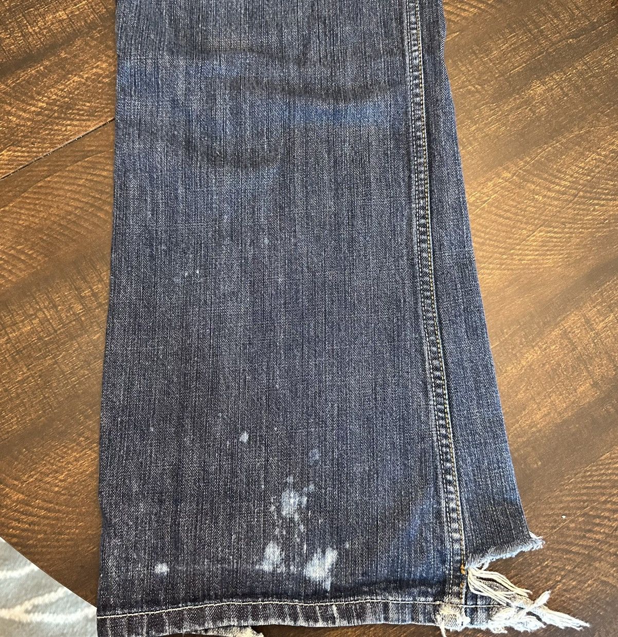 Other Paco Men’s Distressed Boot Cut Jeans-Size 33x31 Size US 33 - 3 Thumbnail