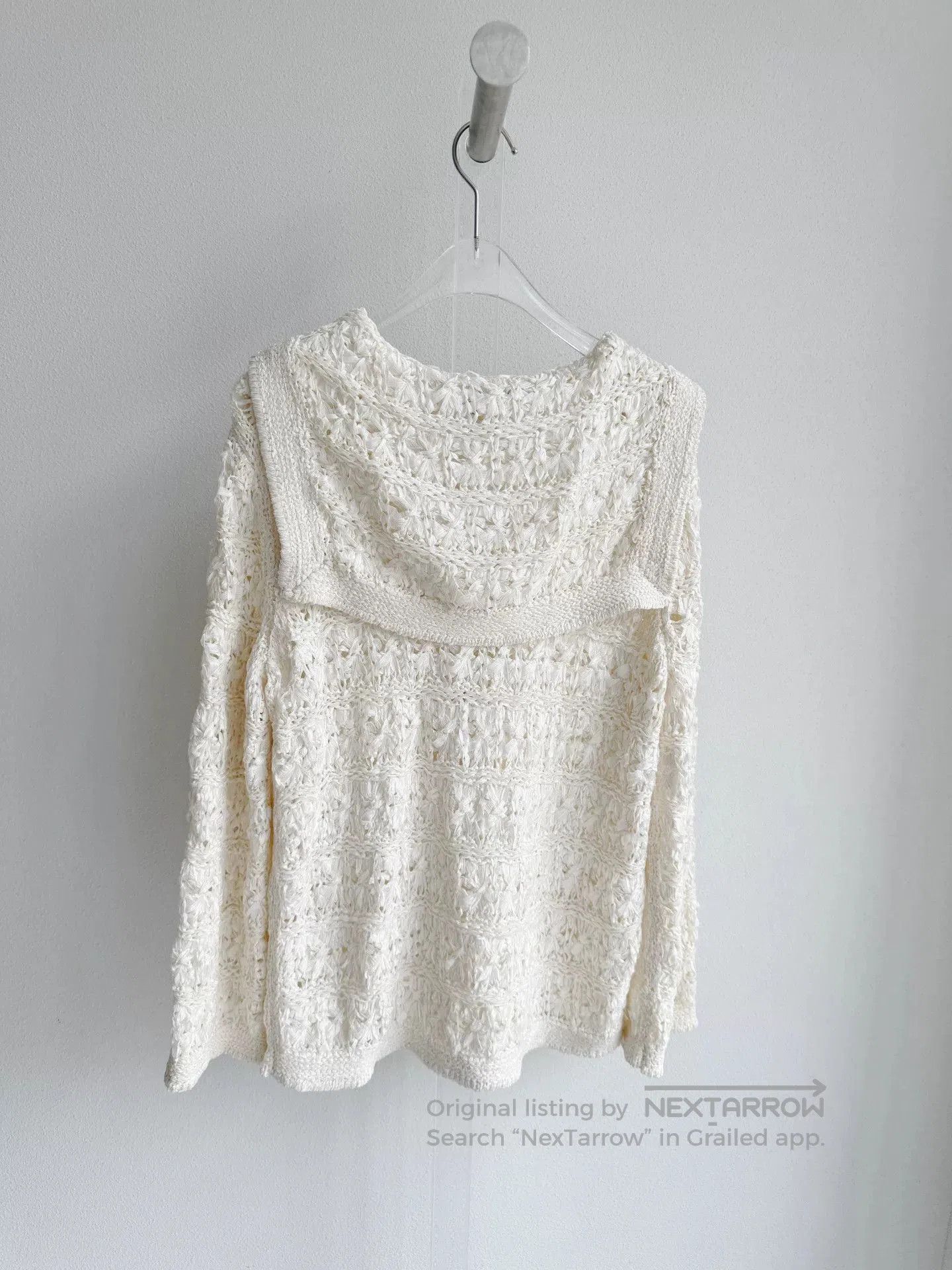 Chanel Chanel 24S Naval Collar Openwork Knit Top. Size XXS / US 00 / IT 34 - 3 Thumbnail