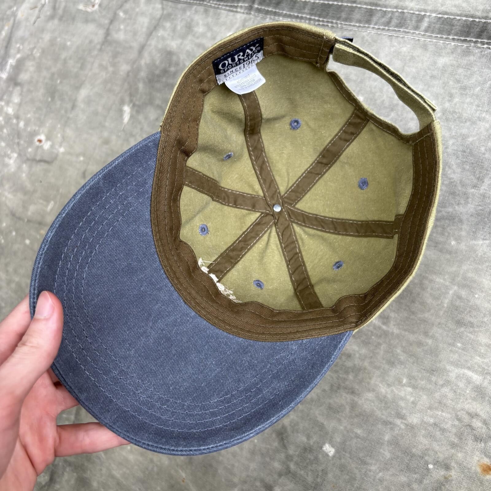 Vintage Vintage Y2K Embroidered National Elk Refuge Khaki Green Hat Size ONE SIZE - 2 Thumbnail