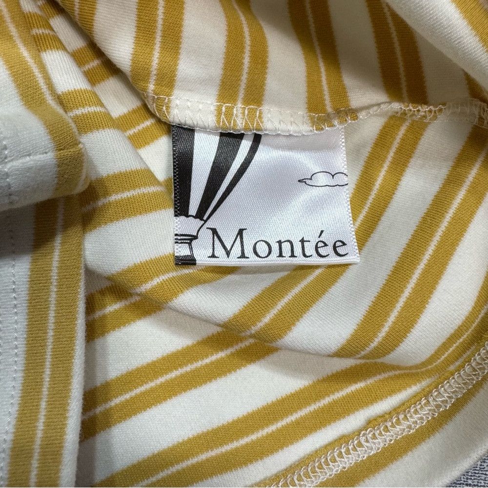 Other NWT New Montee Horizontal Striped Short Sleeve Honey Shirt Size US XXS / EU 40 - 7 Thumbnail