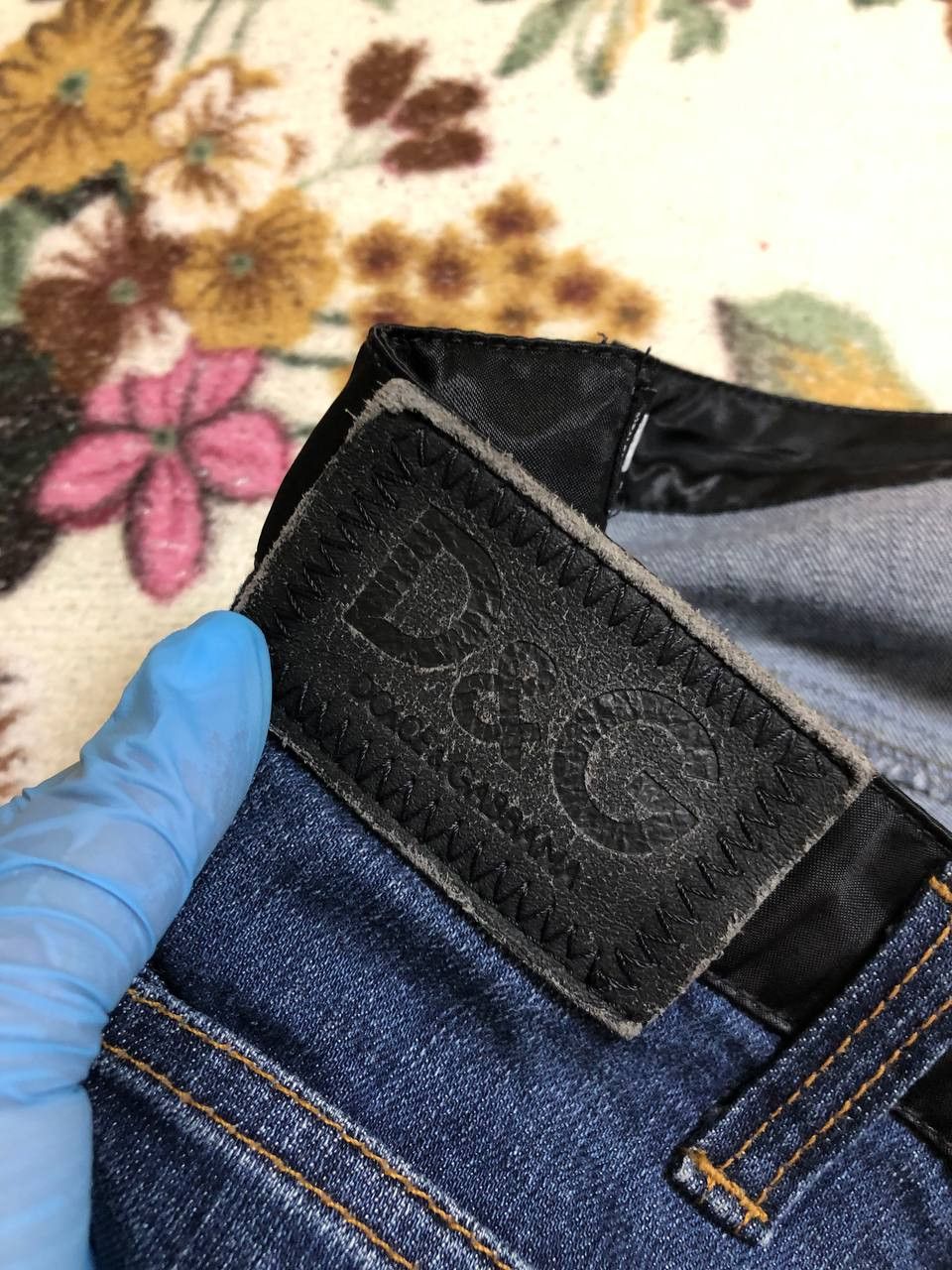 Dolce & Gabbana Dolce Gabbana High Waist Stretch Casual Midi Denim skirt Size 32" / US 10 / IT 46 - 5 Thumbnail