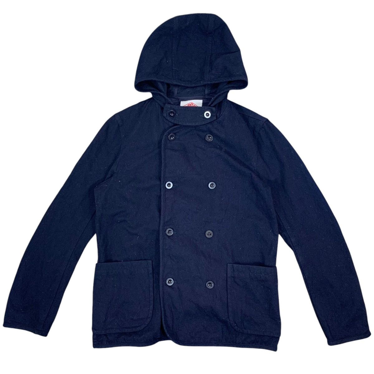 Danton × Vintage VINTAGE DANTON VETEMENTS DE TRAVAIL WOOL HOOD JACKET Size US S / EU 44-46 / 1 - 1 Thumbnail