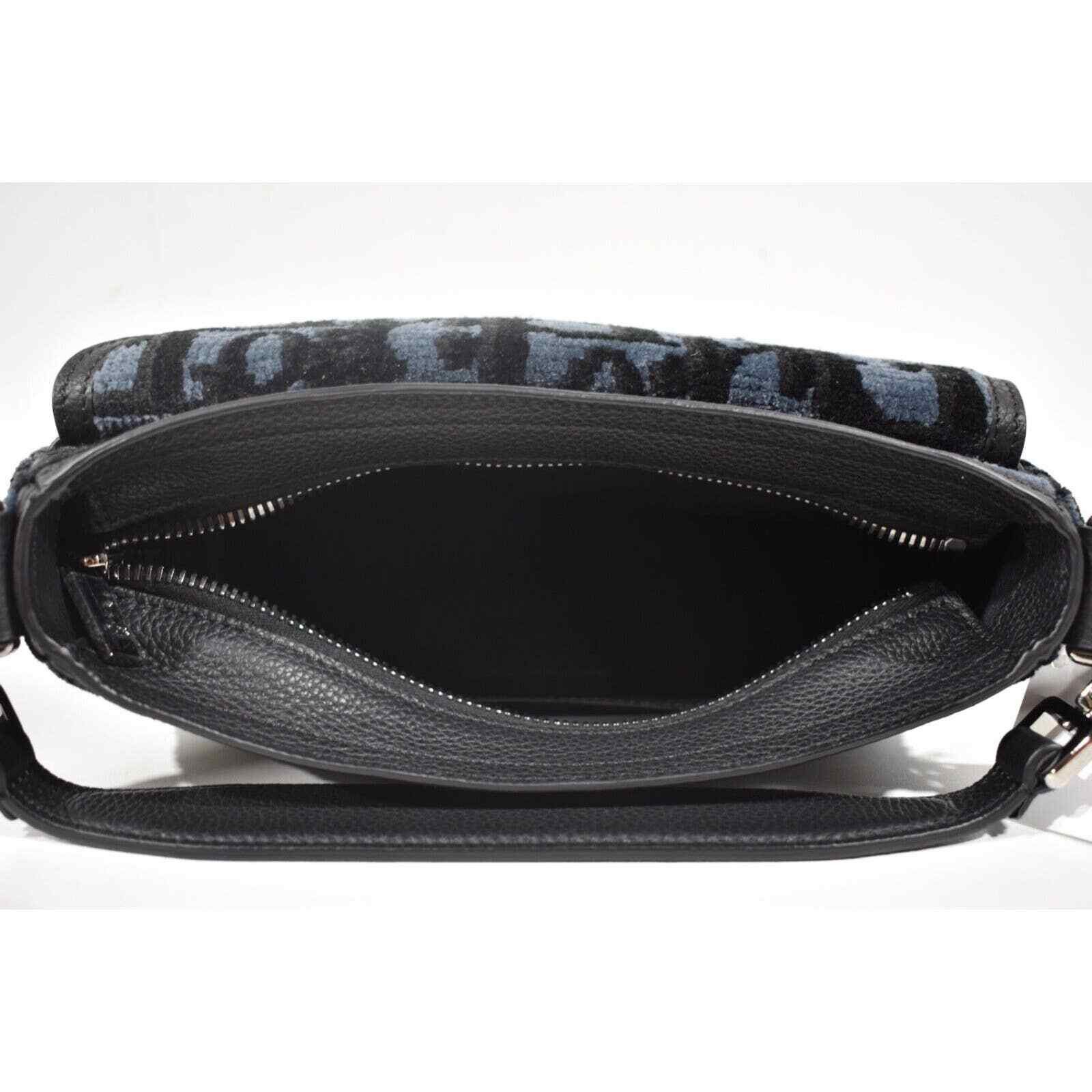 Dior Christian Dior Mini Saddle Soft Black Crossbody Handle Bag Size ONE SIZE - 10 Thumbnail
