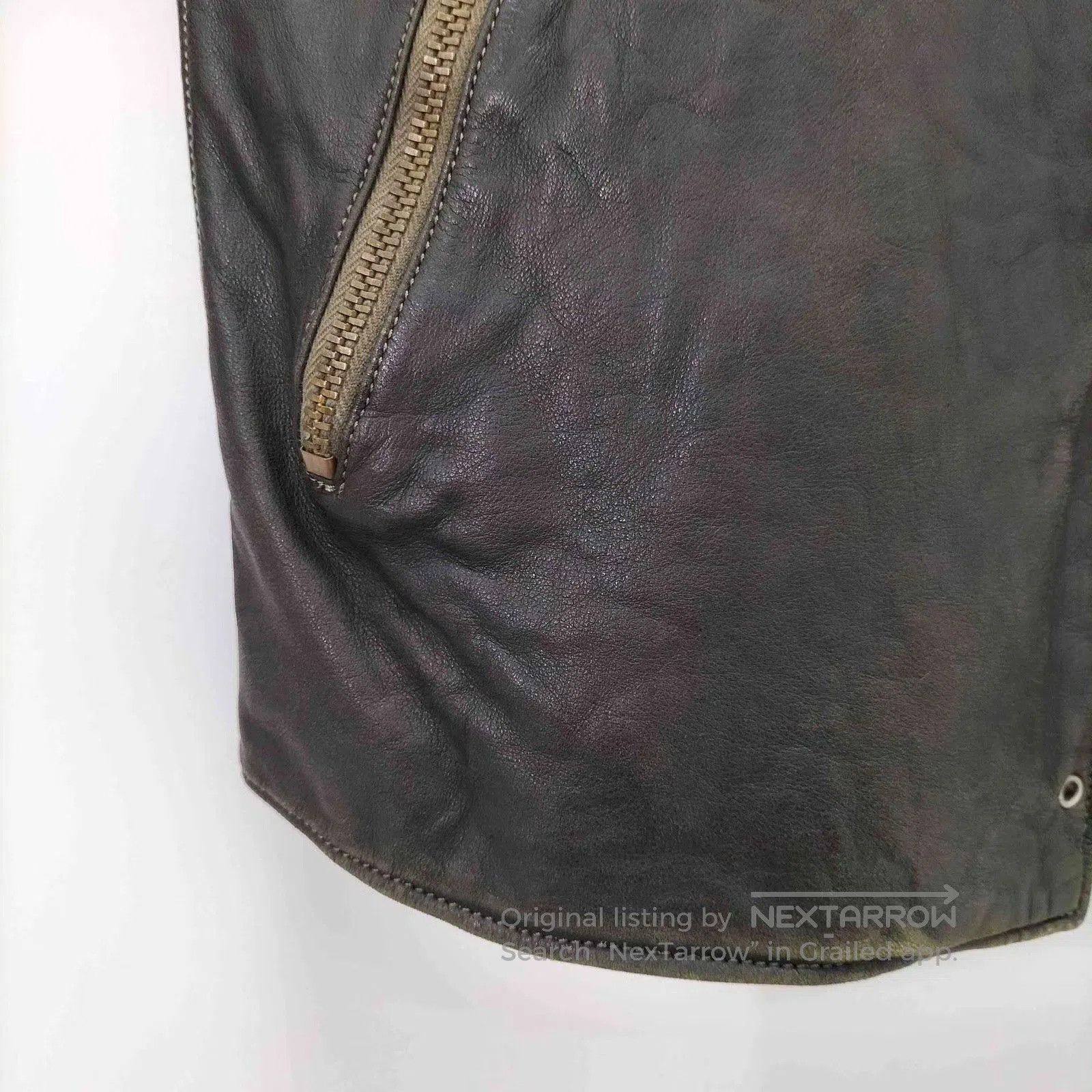 Other No.No.Yes Leather Single Rider Jacket S. Size S / US 4 / IT 40 - 5 Thumbnail