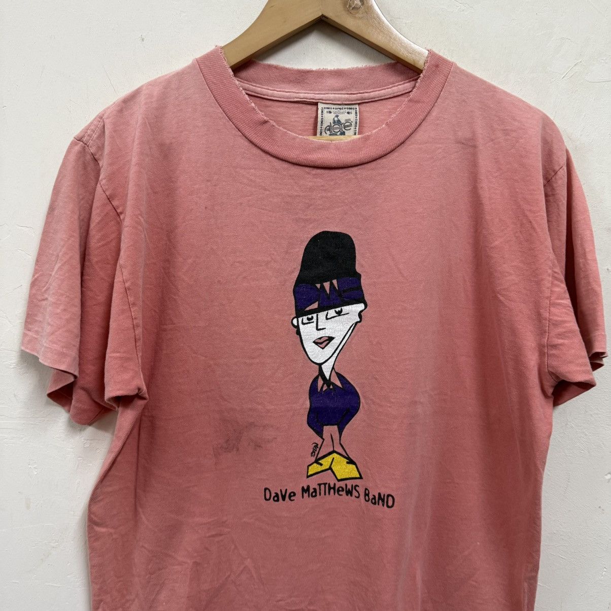 Band Tees Vintage 90s Dave Matthews Band Thrashed Tshirt Single Stitch Size US M / EU 48-50 / 2 - 7 Thumbnail