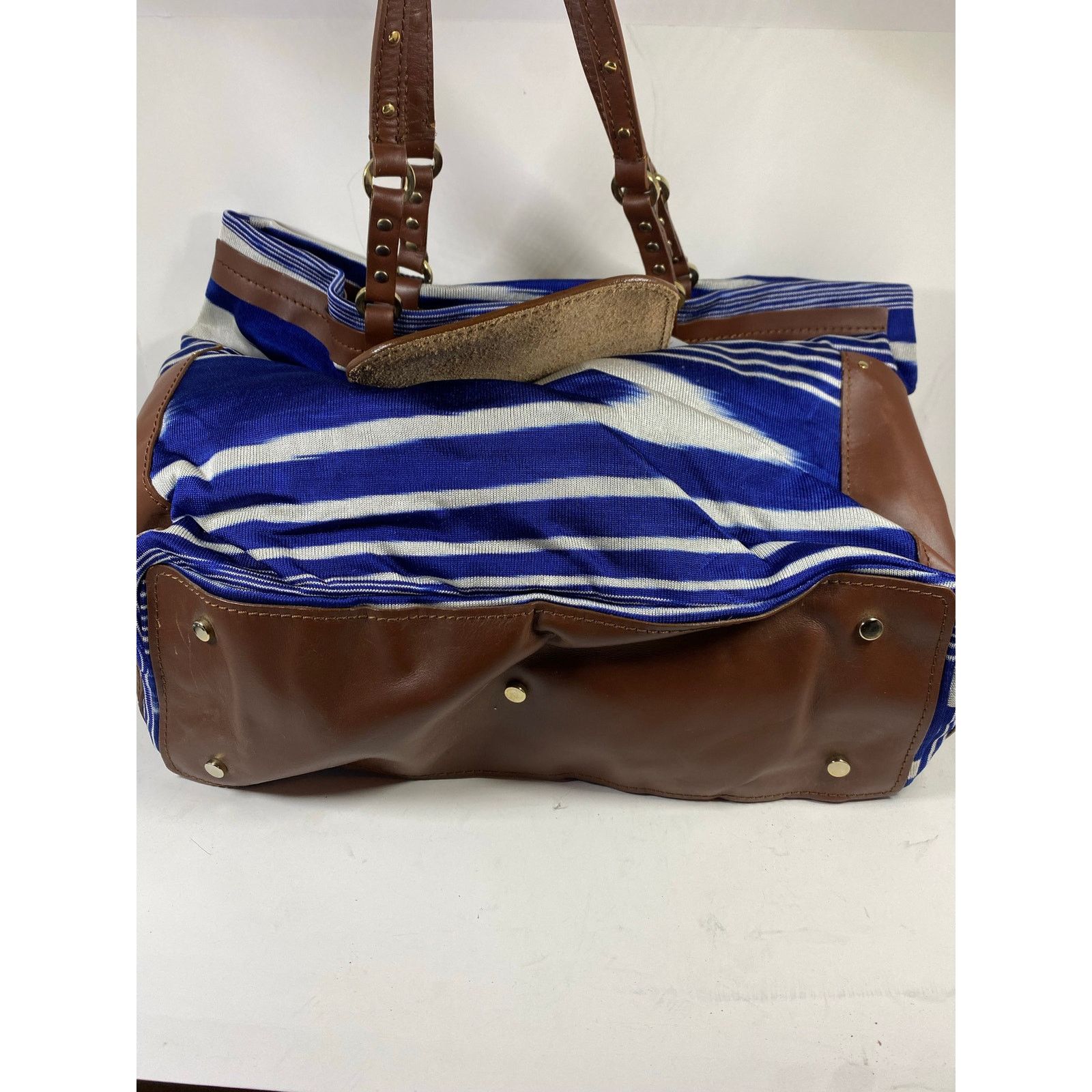 Missoni Missoni Fiammato Blue Striped Bag NWT Size ONE SIZE - 2 Thumbnail