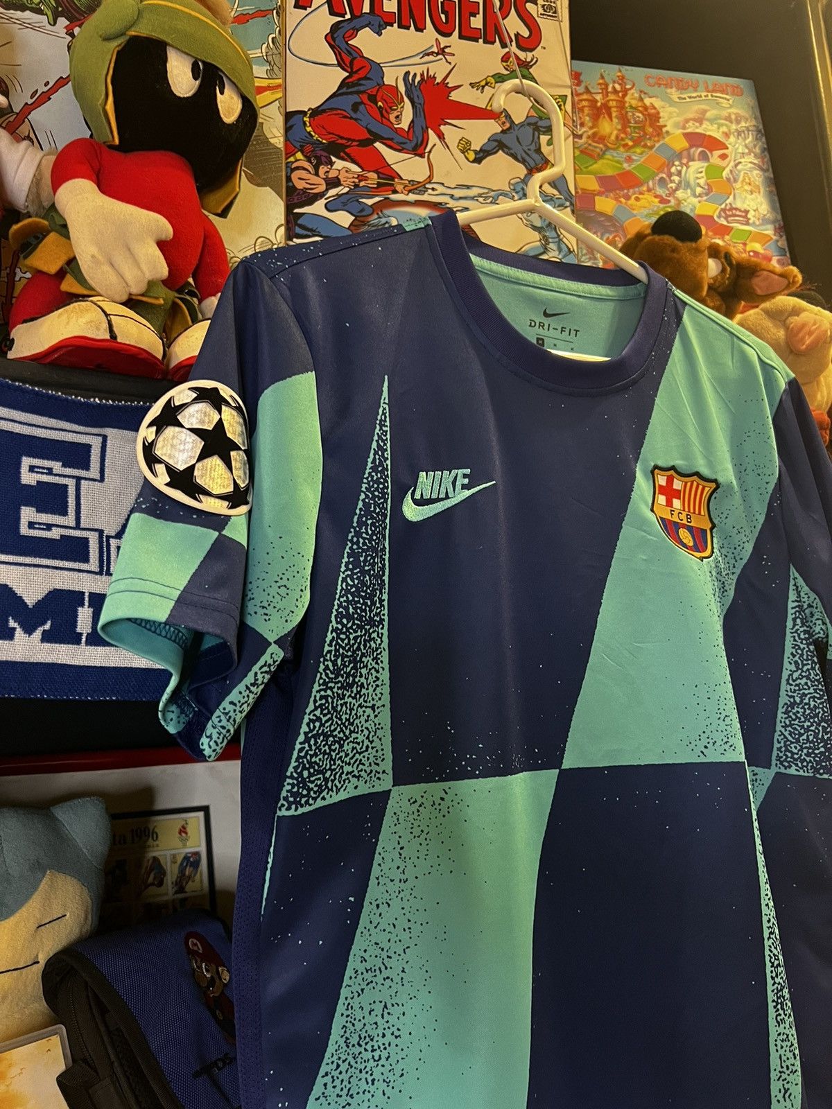 Nike NIKE FC Barcelona 19/20 #1 Abraham Jersey Size US M / EU 48-50 / 2 - 2 Thumbnail
