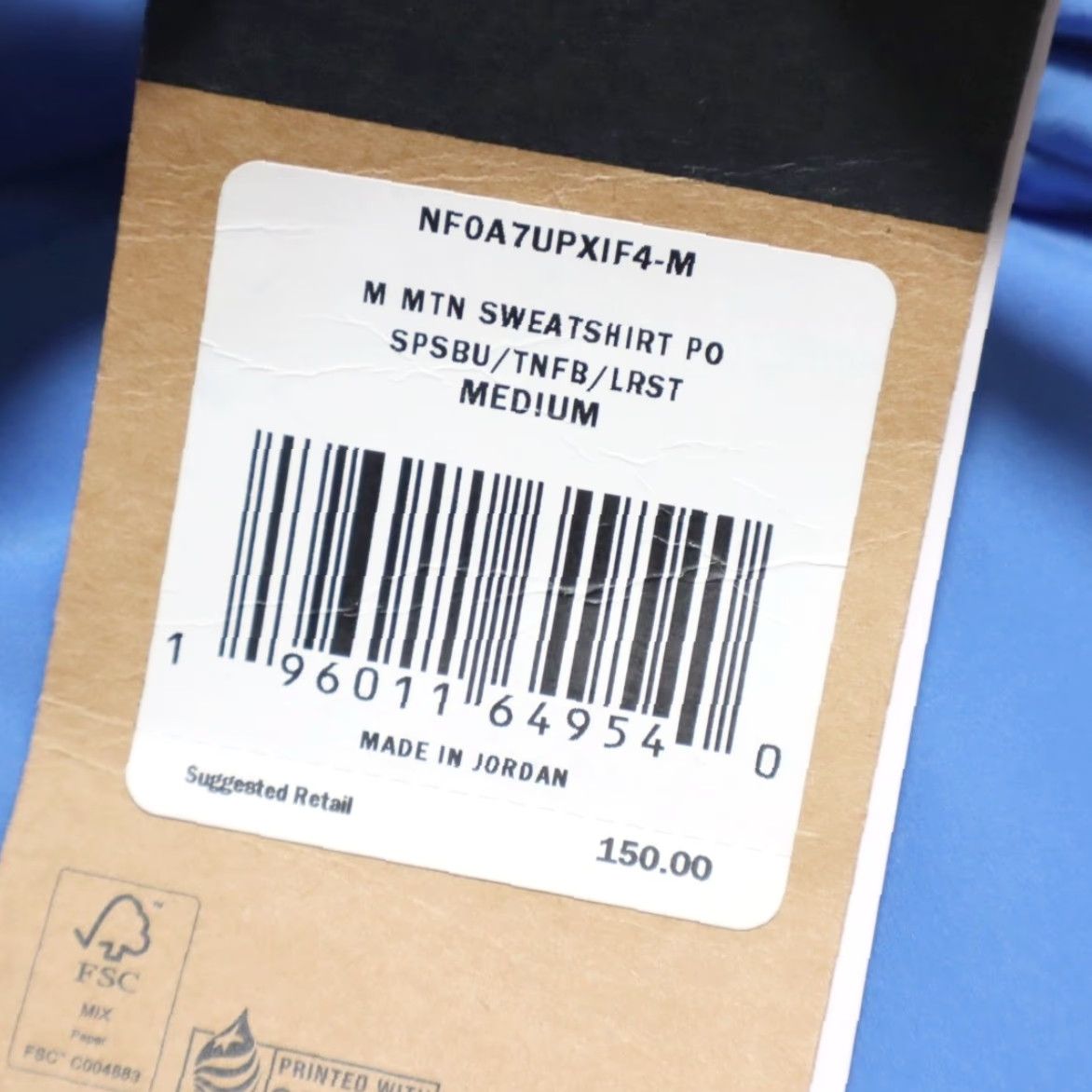 The North Face The North Face Mountain Sweatshirt Pullover Colorblock Hoodie Men's M Shirt Size US M / EU 48-50 / 2 - 5 Thumbnail