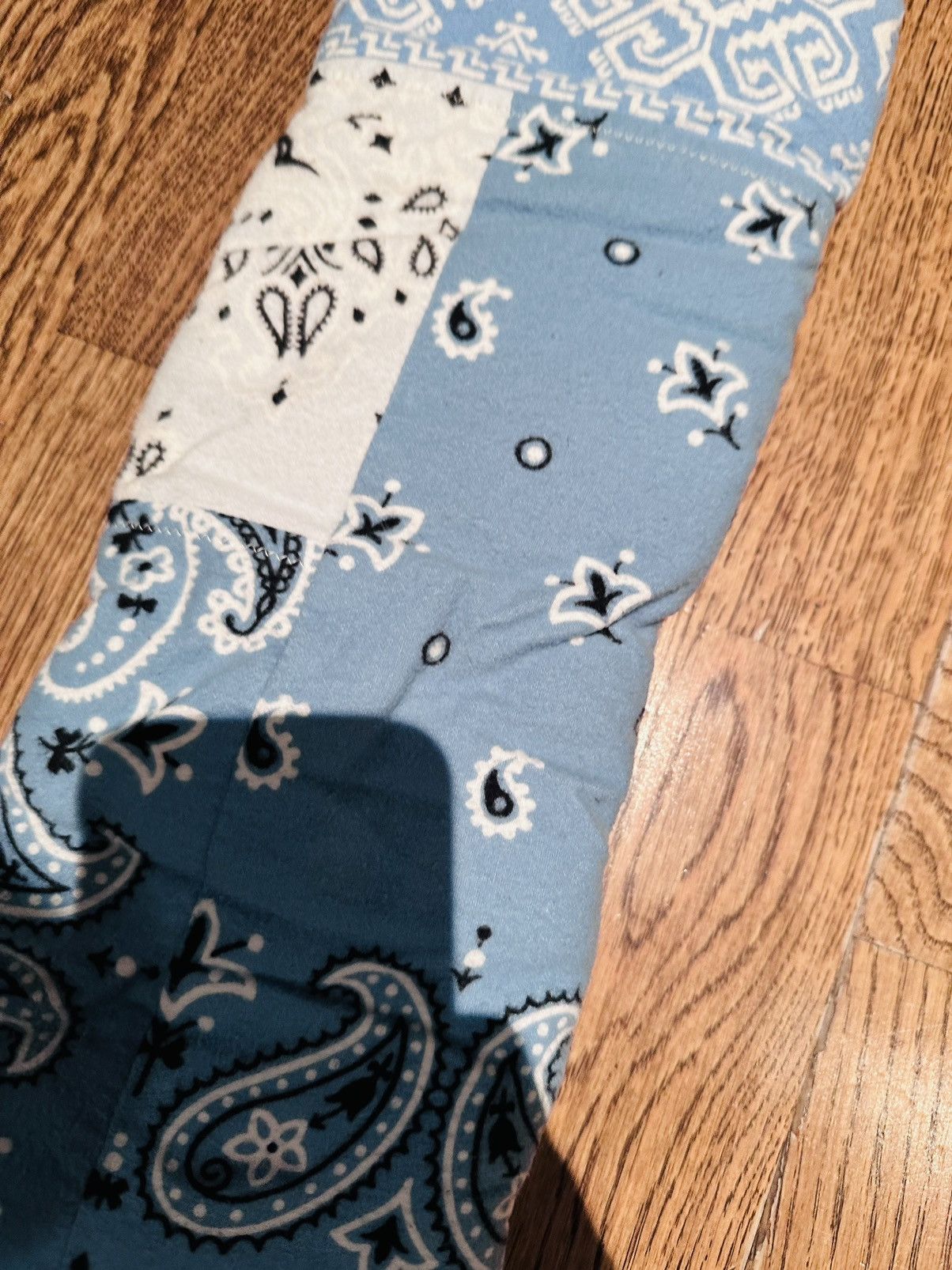 Kapital KAPITAL Kesa Reversible Padded Printed Fleece Scarf Size ONE SIZE - 4 Thumbnail