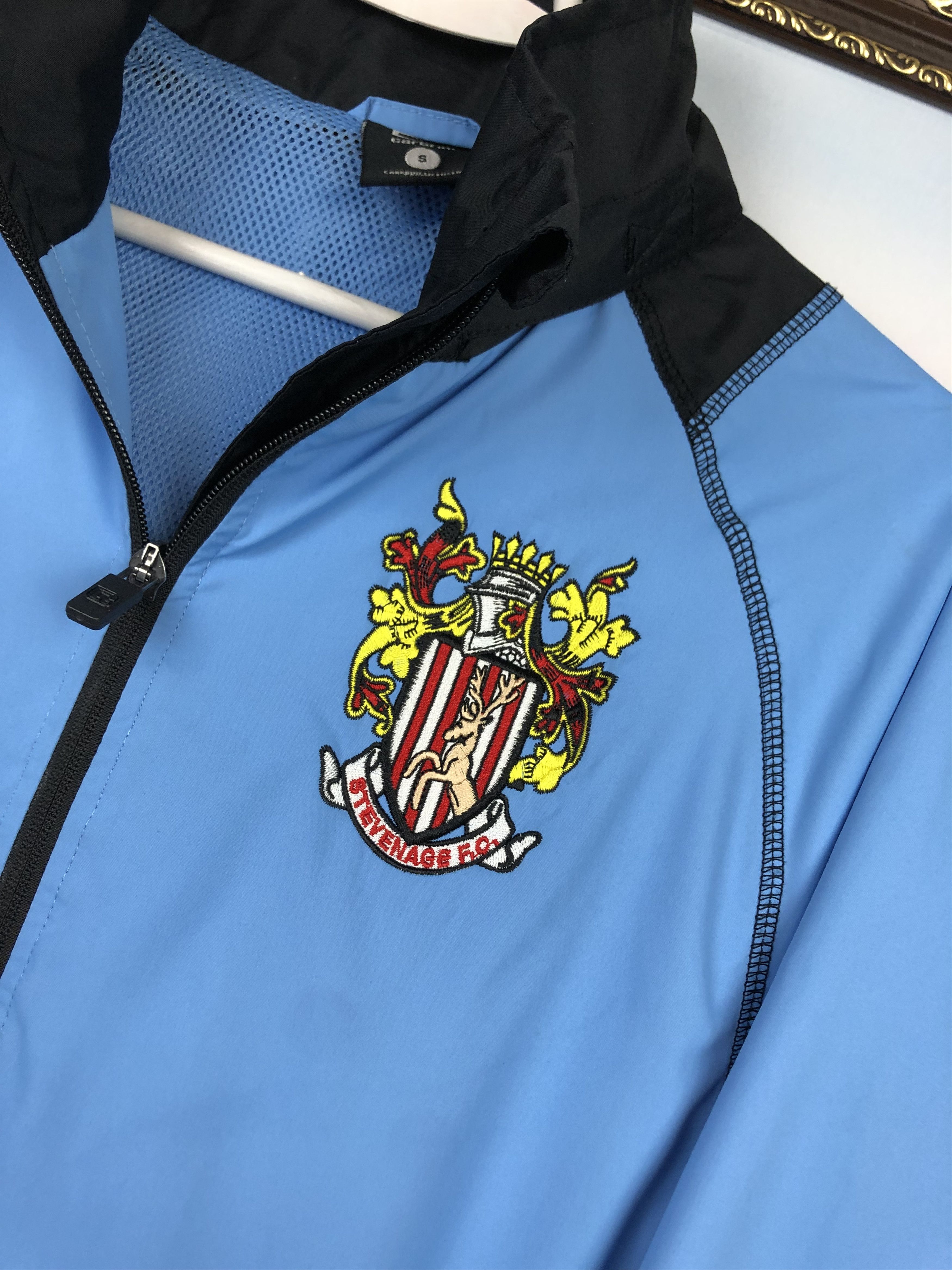 Vintage Vintage Stevenage Football Jacket Soccer Windbreaker Track Size US M / EU 48-50 / 2 - 3 Thumbnail