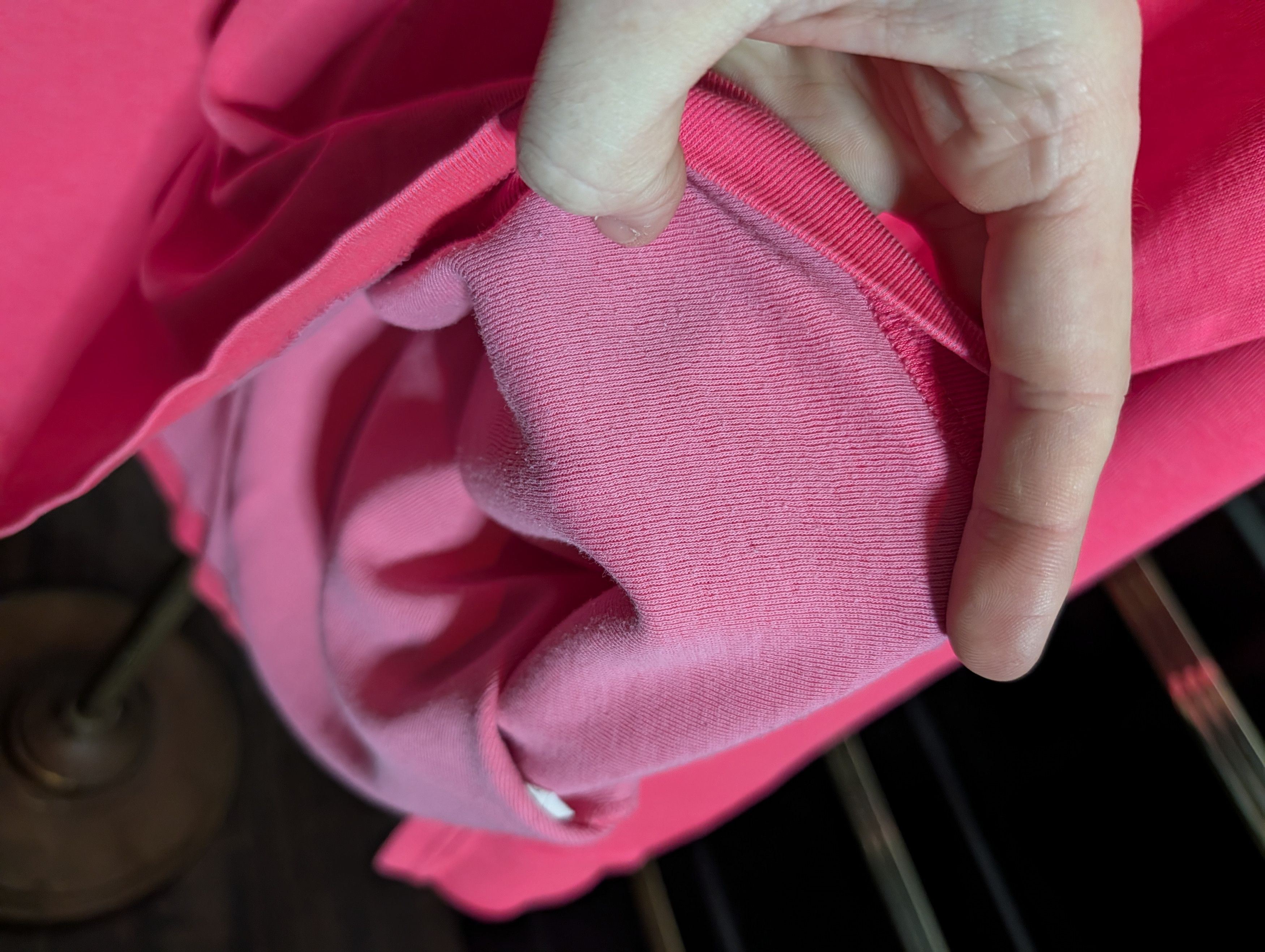 Vintage MASER Pink roll neck ribbed logo sweater 80s ski brand Size M / US 6-8 / IT 42-44 - 7 Thumbnail
