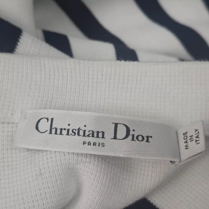 Dior Dior Black and white striped knitted long sleeves Size XS / US 0-2 / IT 36-38 - 5 Thumbnail