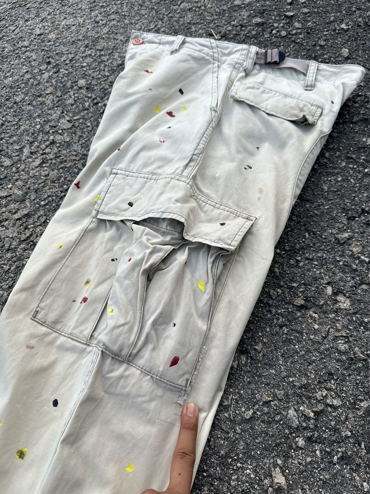Stussy 💥JUST DROPPED💥 CARGO PANT STUSSY MULTIPOCKET PAINTED STYLE Size US 29 - 19 Thumbnail