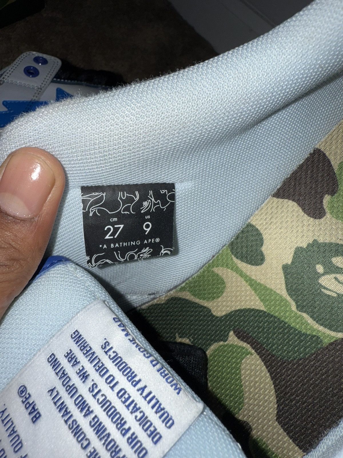 Bape BAPE SK8 STA H1 M2 Size US 9 / EU 42 - 6 Thumbnail