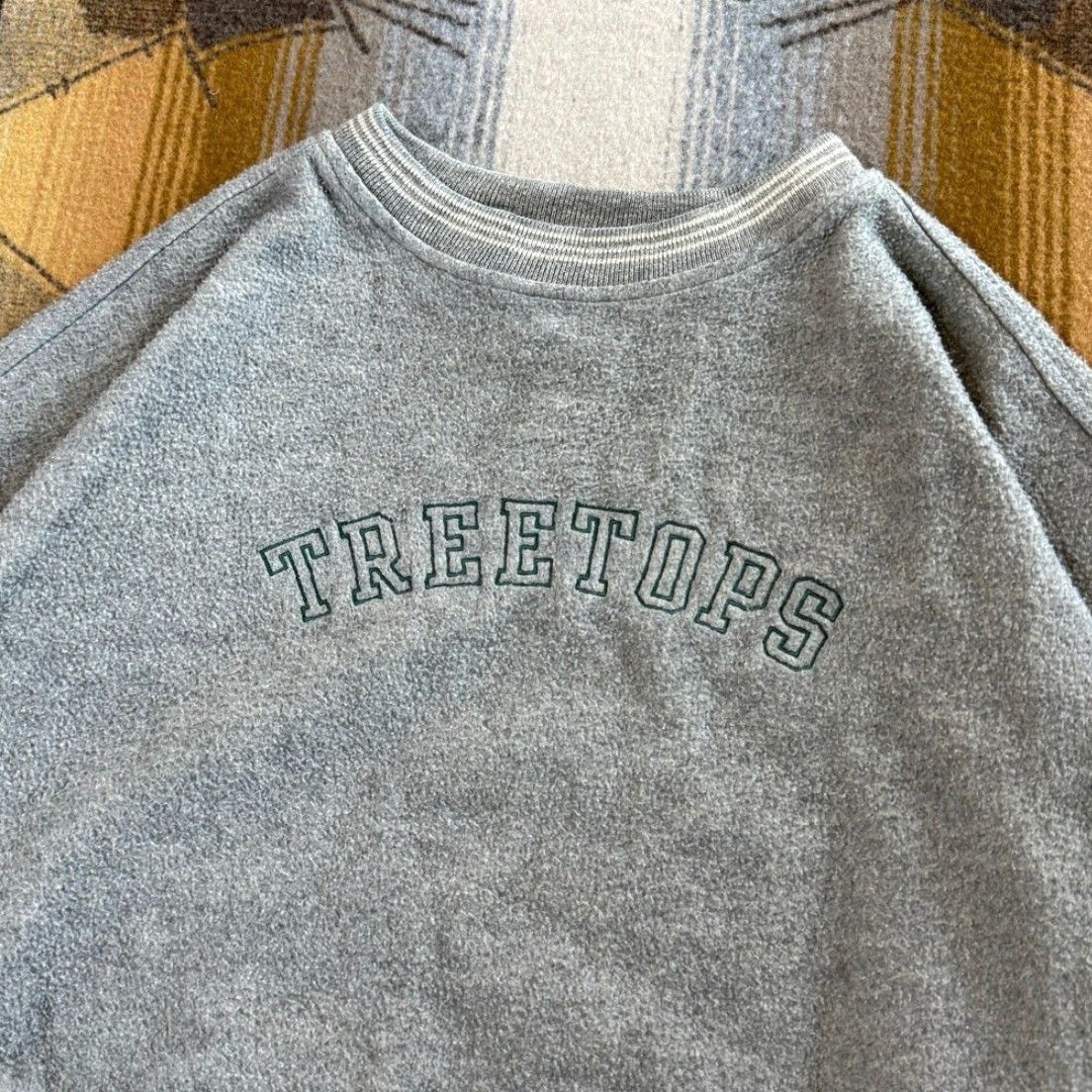 Vintage VINTAGE 90s Treetops Golf Golfing Crewneck Sweatshirt Size XL Embroidered Mens Gray Crew Neck Pullover Sweatshirt Golfing Sports Outdoor Size US XL / EU 56 / 4 - 3 Thumbnail