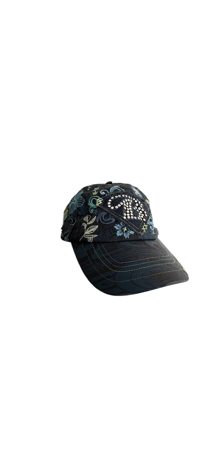 Japanese Brand × Vintage Y2K Cap Hat Snapback Trucker ed hardy style Hawaii 2000s Size ONE SIZE - 1 Thumbnail