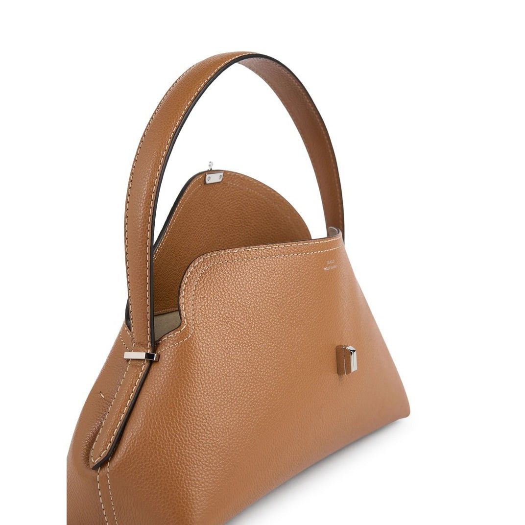 Toteme TOTEME T-lock Tan Leather Top Handle Bag New & Authentic Size ONE SIZE - 3 Thumbnail