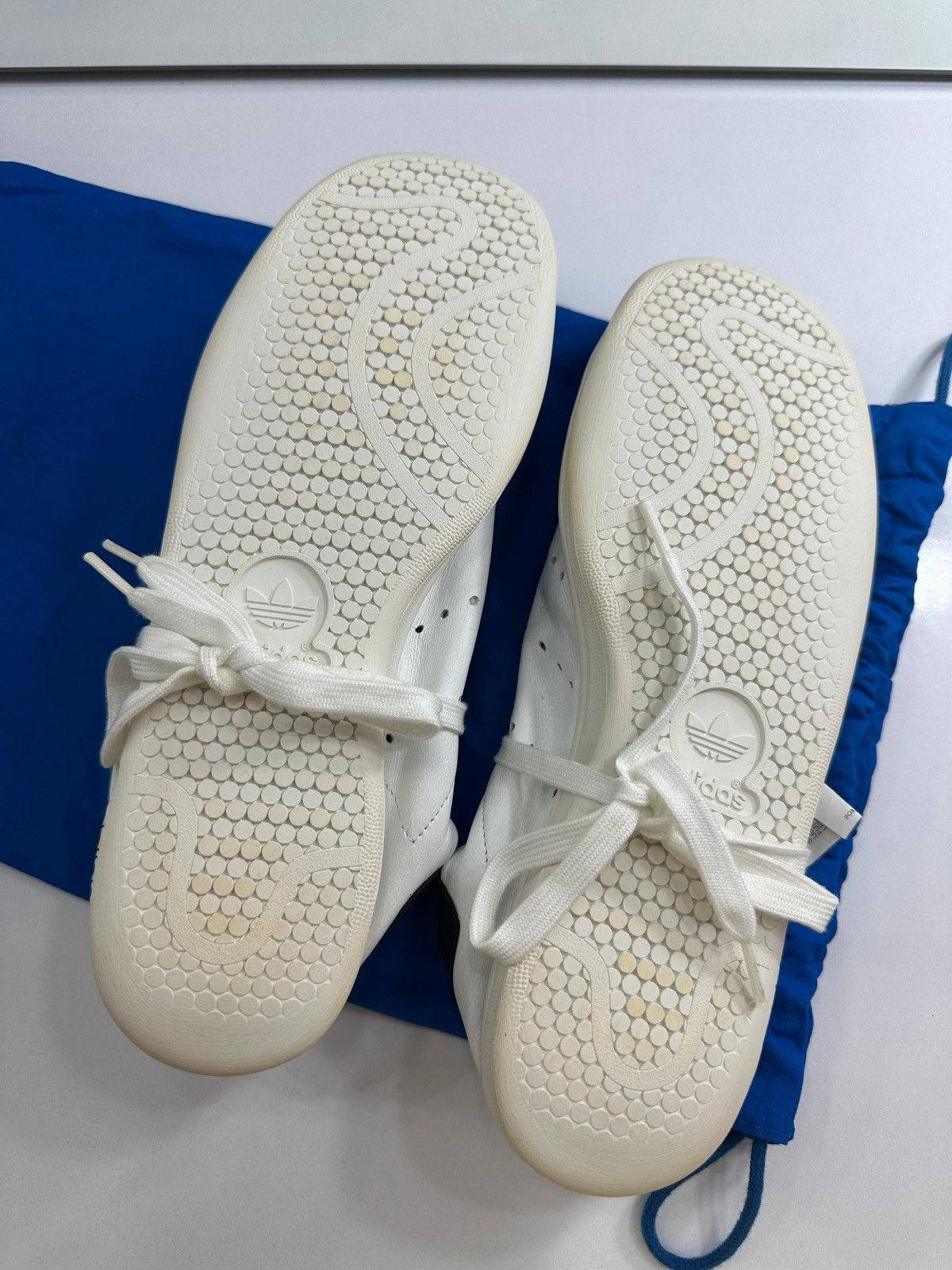 Balenciaga Balenciaga Adidas Stan Smith Stan Smith White Black Size US 8 / EU 41 - 2 Thumbnail