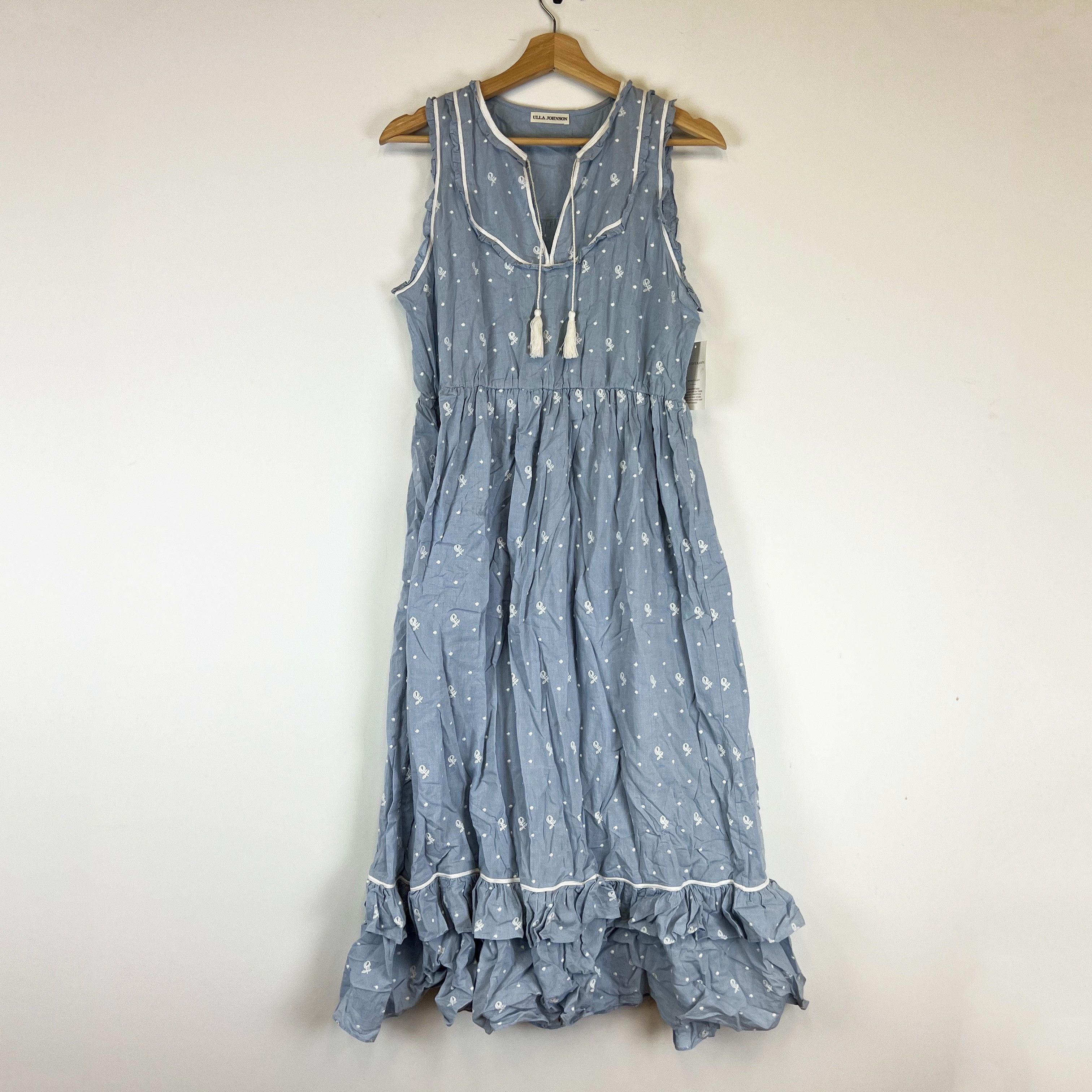 Ulla Johnson NEW Ulla Johnson Maelle Sleeveless Cotton Size L / US 10 / IT 46 - 1 Thumbnail