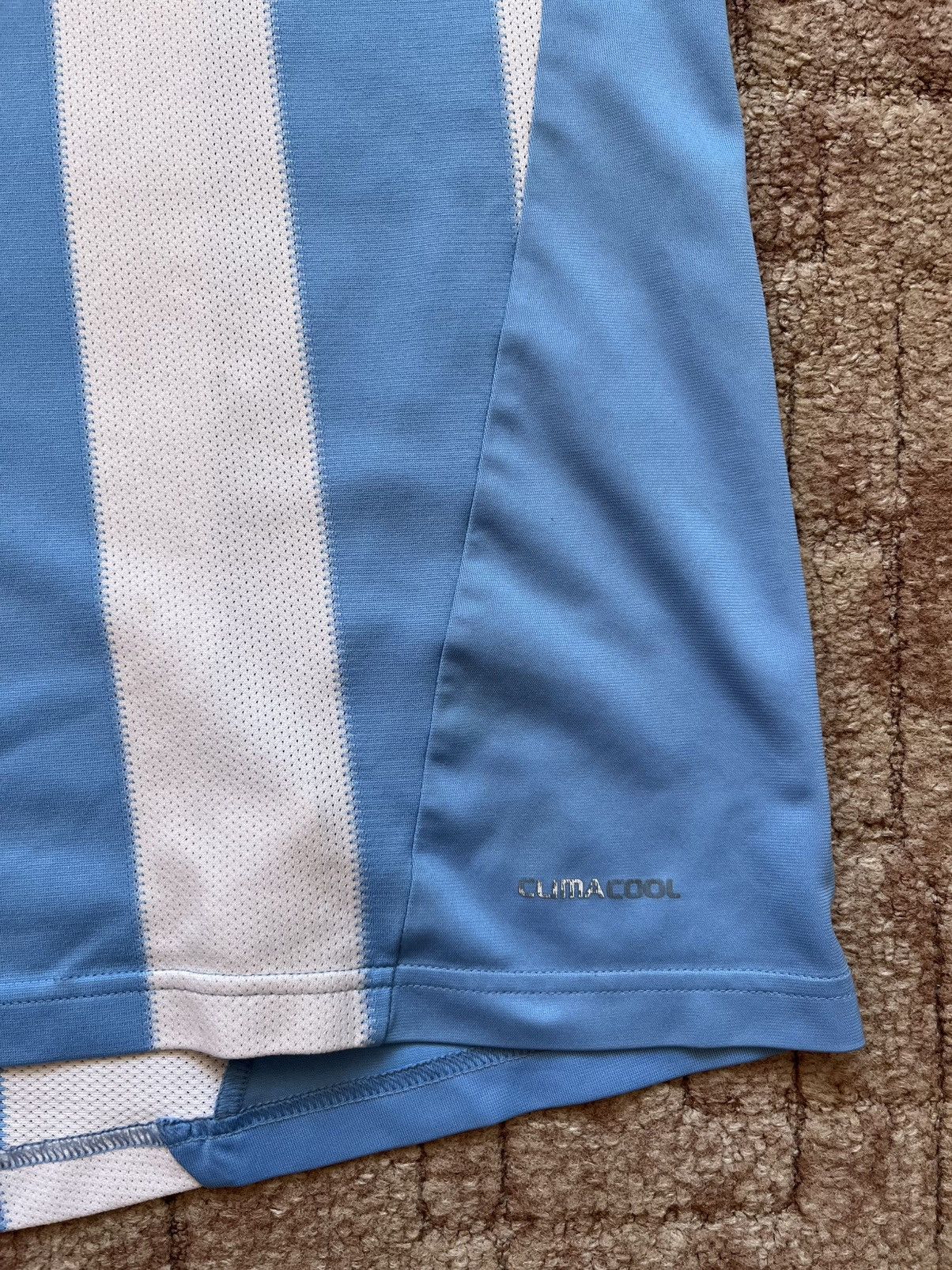 Adidas Vintage Adidas Argentina 2009-2010 Home Soccer Jersey Size US L / EU 52-54 / 3 - 9 Thumbnail
