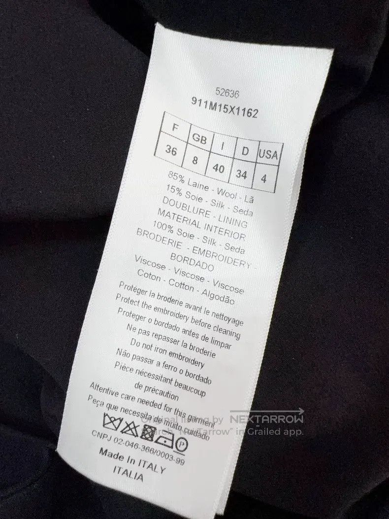 Dior Dior Court-style coat Size XS / US 0-2 / IT 36-38 - 6 Thumbnail