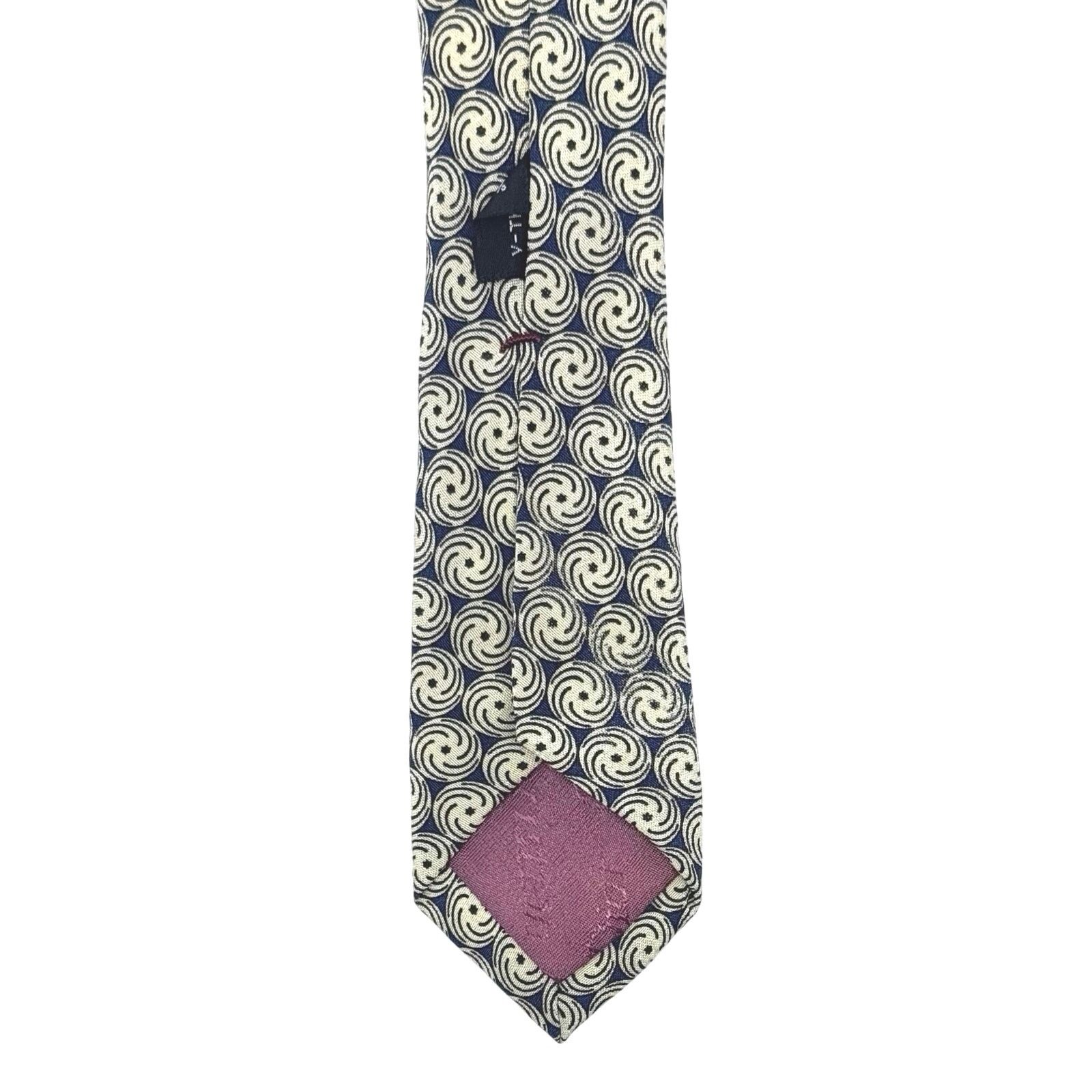 Christian Dior Monsieur Christian Dior Whirlpool Pattern Tie Size ONE SIZE - 6 Thumbnail