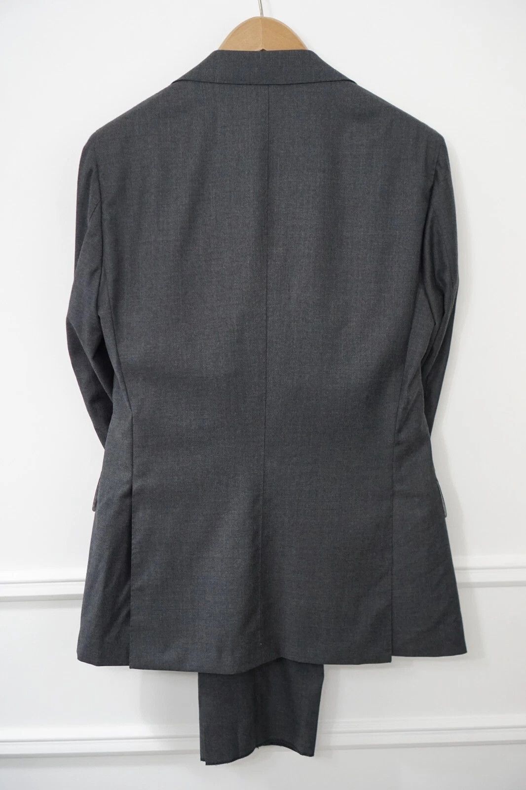Suitsupply Men Suitsupply Suit La Spalla Sinlge Breasted Grey Wool US36 Size 36R - 2 Thumbnail