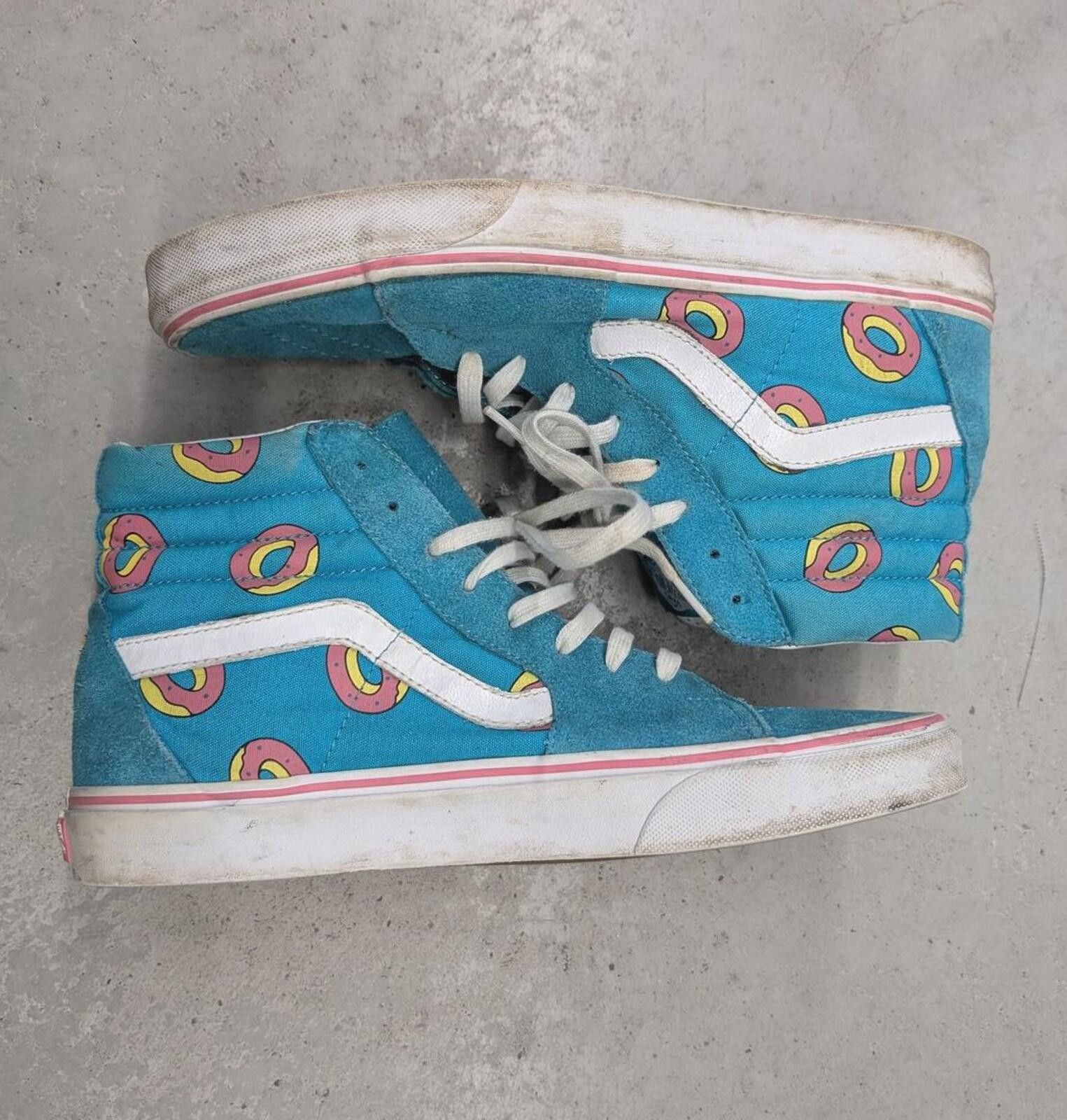 Vans Vans Sk8-Hi Limited Edition Odd Future Donut Blue Sneakers Size ONE SIZE - 1 Thumbnail