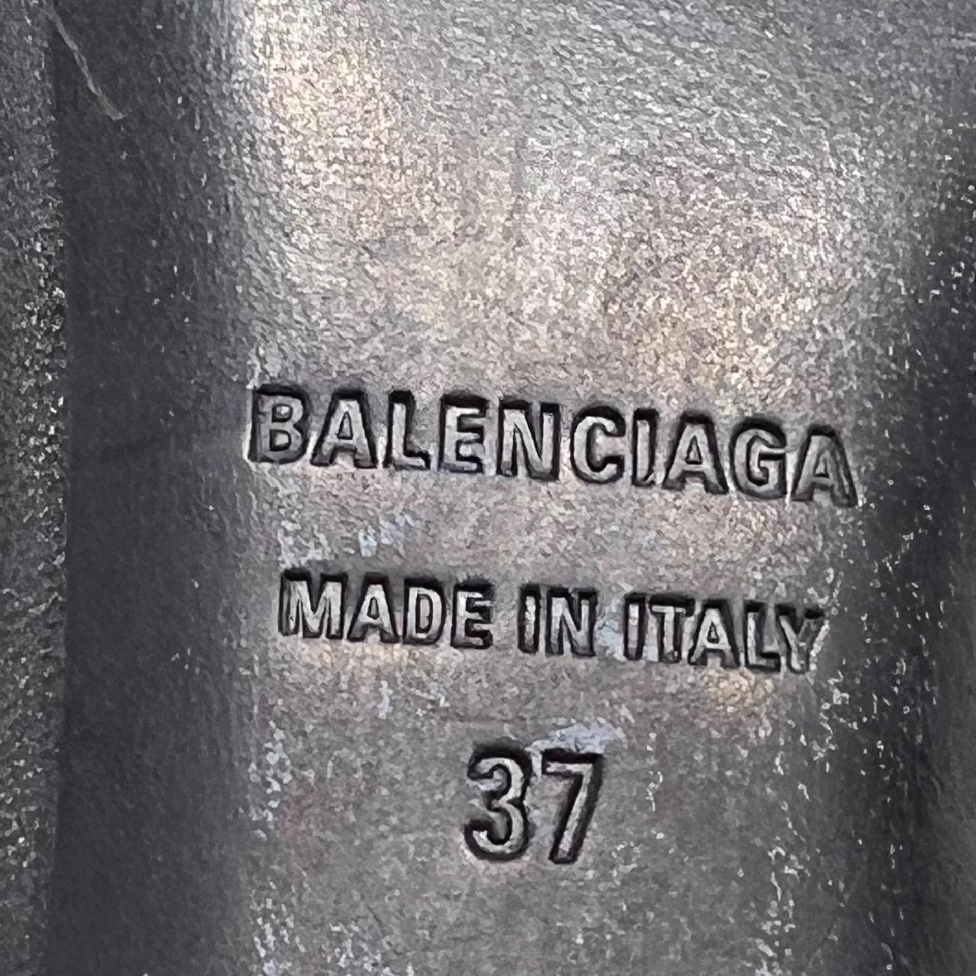 Balenciaga Balenciaga Black Square Toe Boots New Worn EU37 Size US 7 / IT 37 - 8 Thumbnail