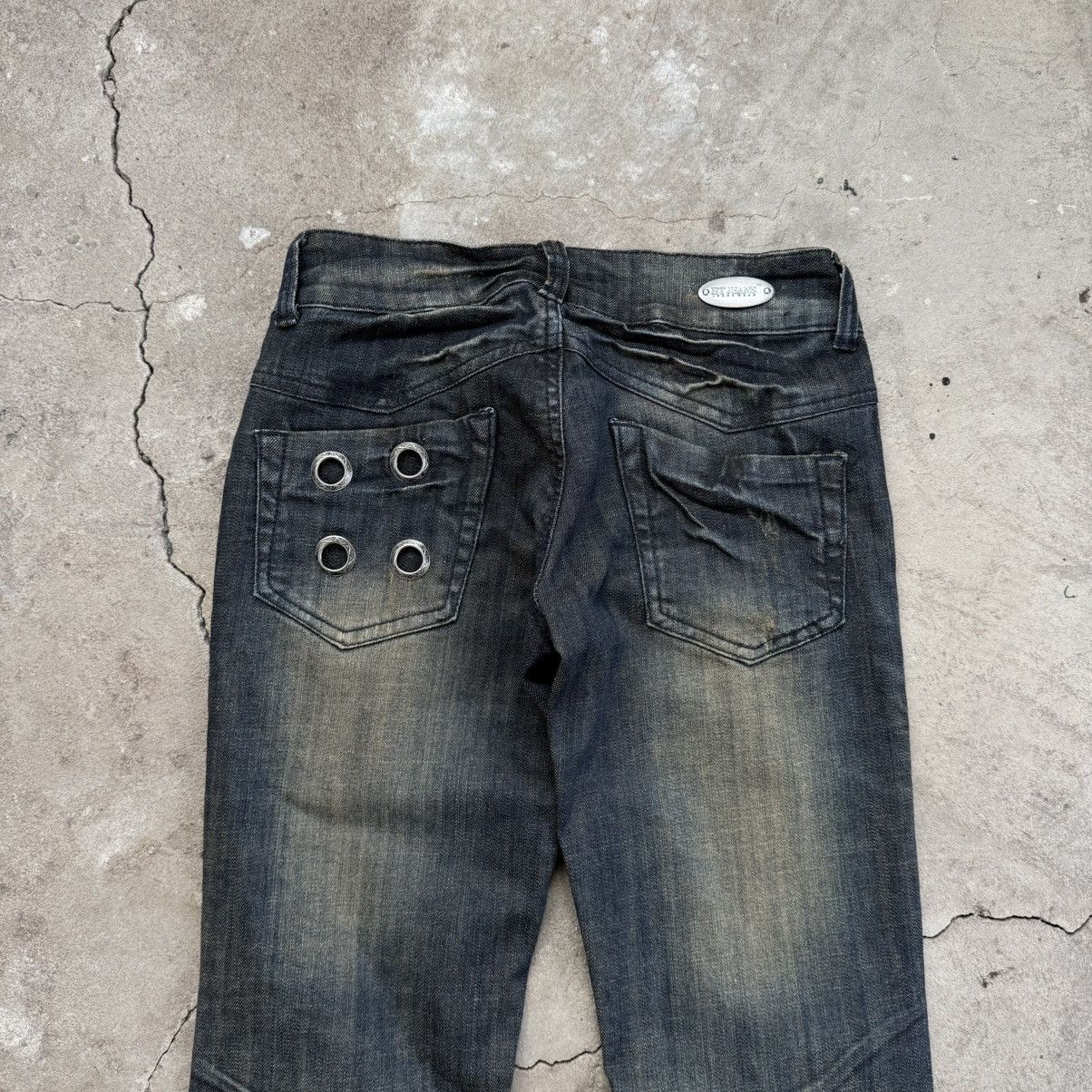 Seditionaries Vintage Y2K JT Denim Straigt Fit Size 25" / US 0 / IT 36 - 6 Thumbnail