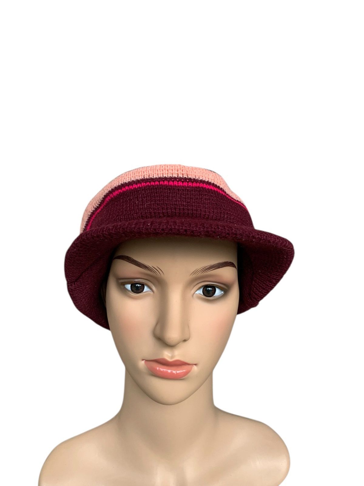 Designer × Japanese Brand × Kapital Rare Acrylic Rasta Beany Visor Cuff Size ONE SIZE - 4 Thumbnail