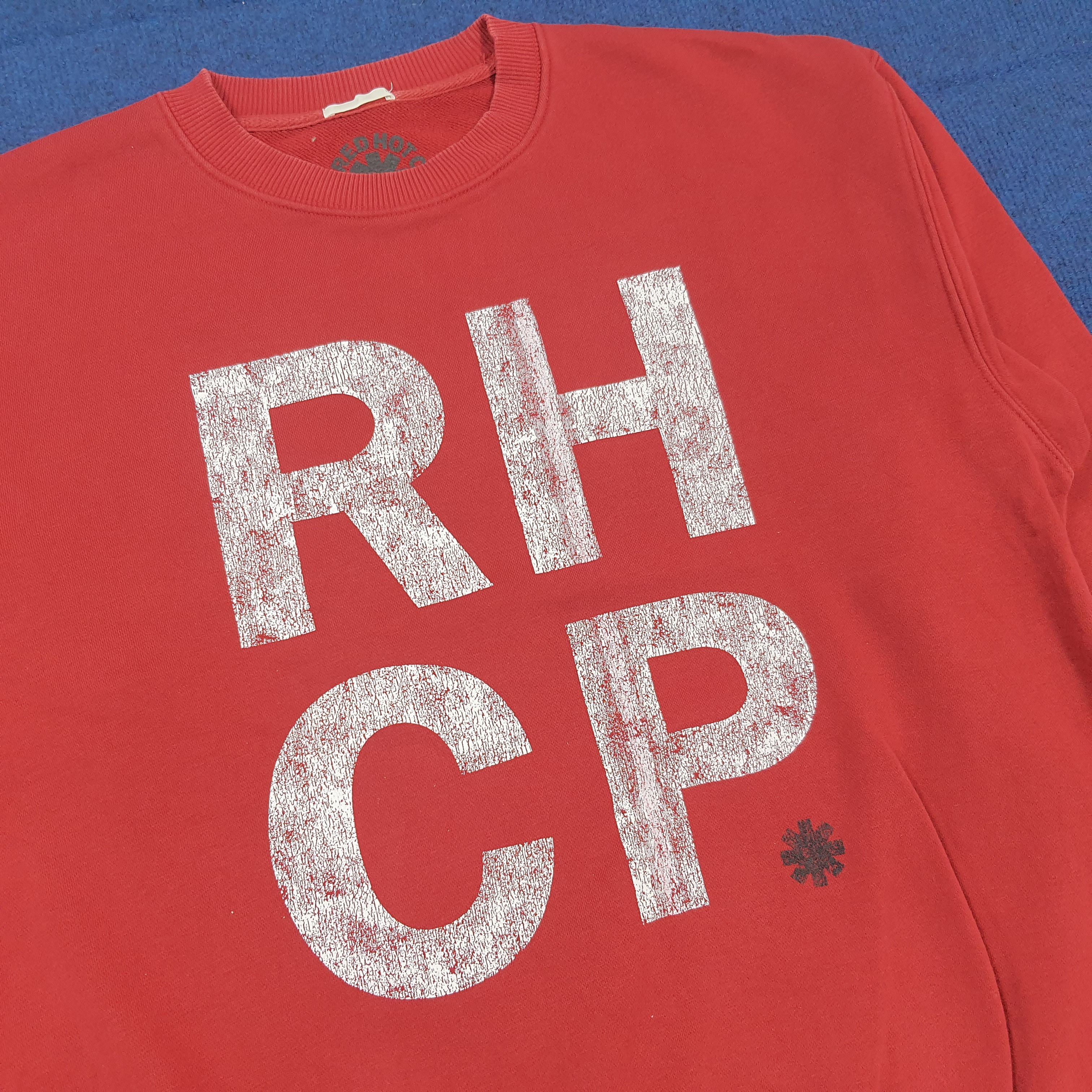 Band Tees Vintage Red Hot Chili Peppers Rock Band Sweatshirt C296N10 Size US L / EU 52-54 / 3 - 2 Thumbnail