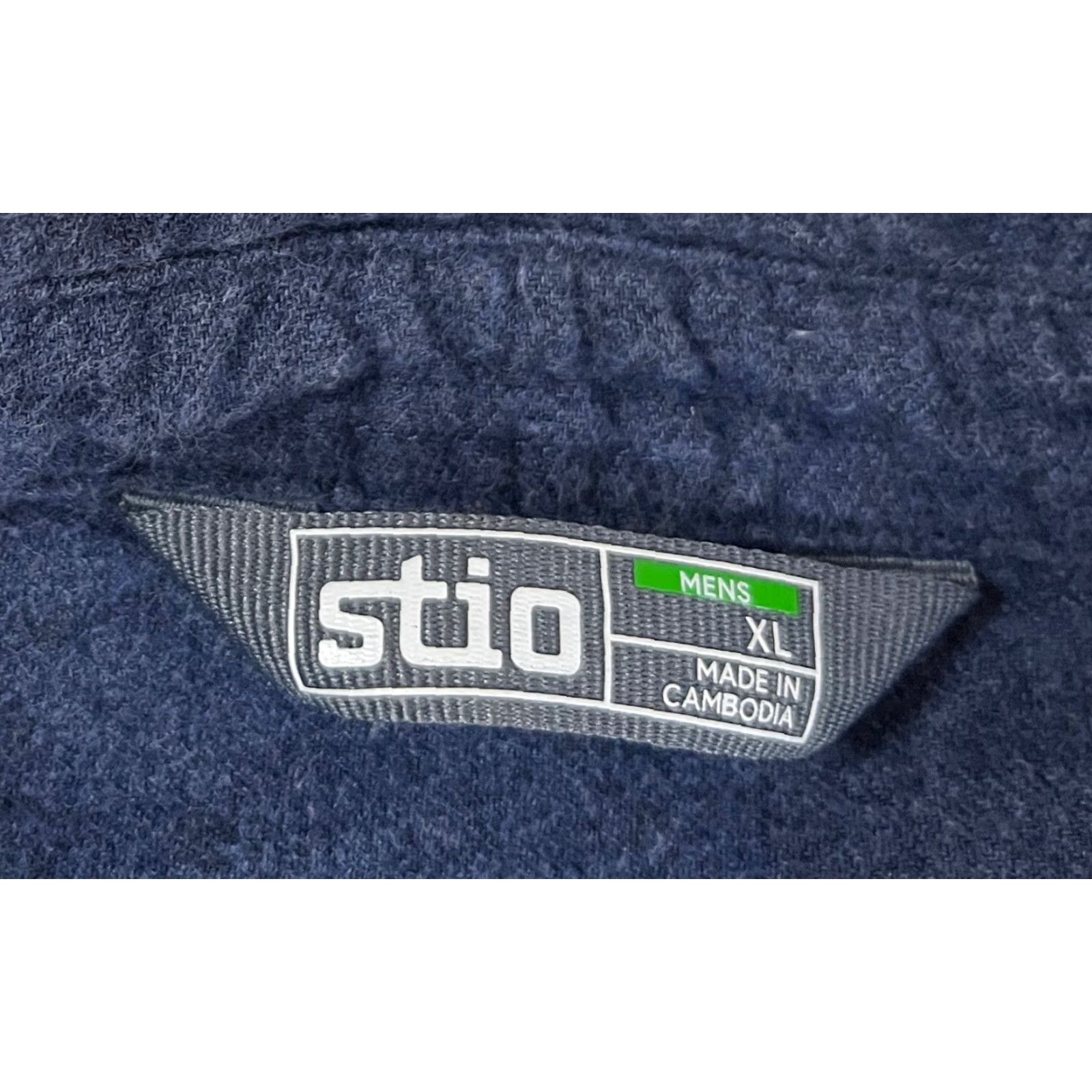 Vintage Stio Miter Lightweight Flannel Shirt XL Cotton Blue Men’s Shirt Size US XL / EU 56 / 4 - 6 Thumbnail
