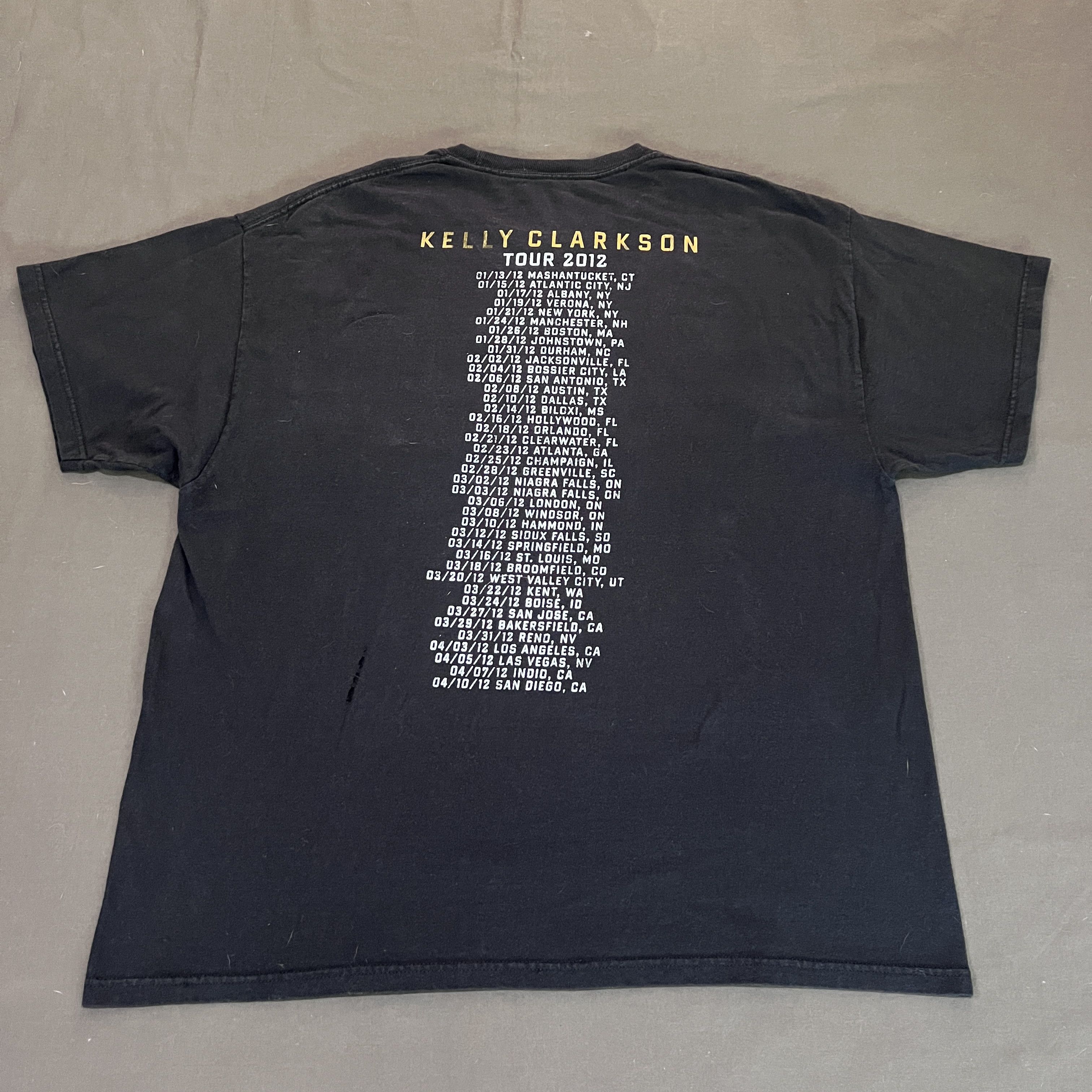 Band Tees × Rap Tees 2011 Kelly Clarkson Promo Tour Tee XL R&B Soul Size US XL / EU 56 / 4 - 7 Thumbnail