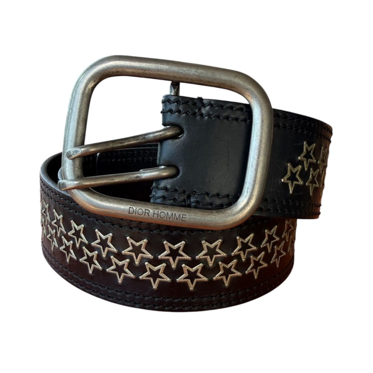 Dior × Hedi Slimane Dior Homme AW05 H Belt | Grailed