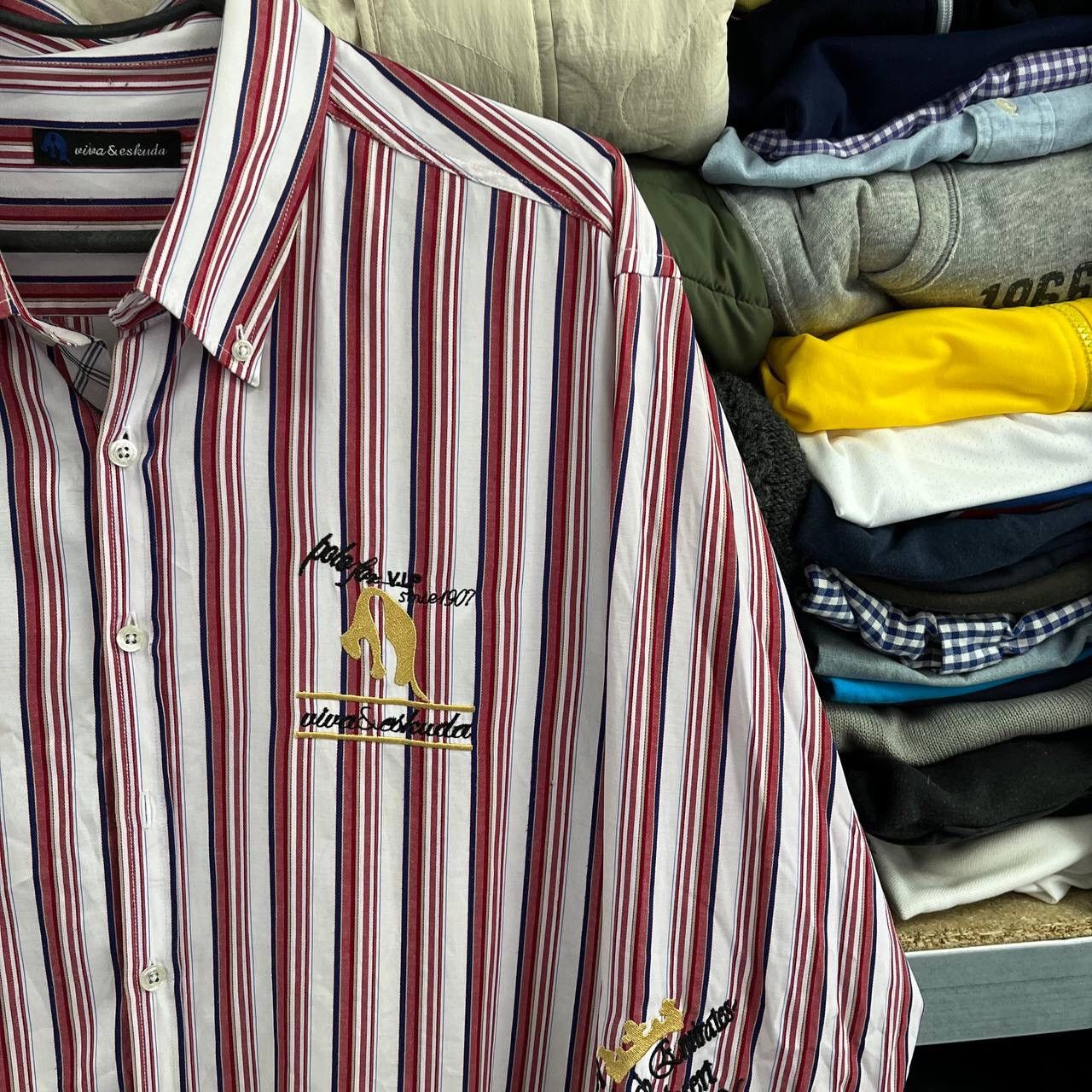 Vintage Vintage Polo Society Dubai 1907 Polo Team Number #3 Viva Size US XXL / EU 58 / 5 - 3 Thumbnail