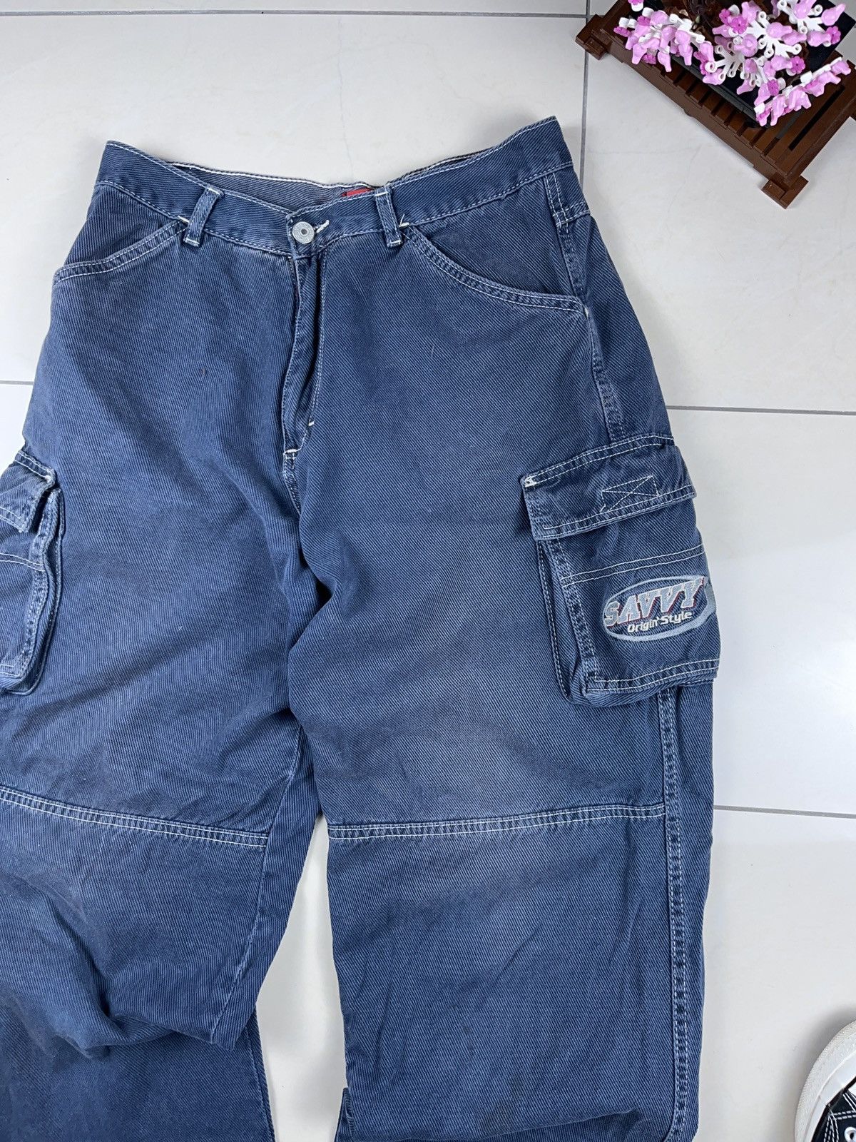 Vintage ➕ vintage y2k loose corduroy skate Jnco style pants faded Size US 30 / EU 46 - 3 Thumbnail
