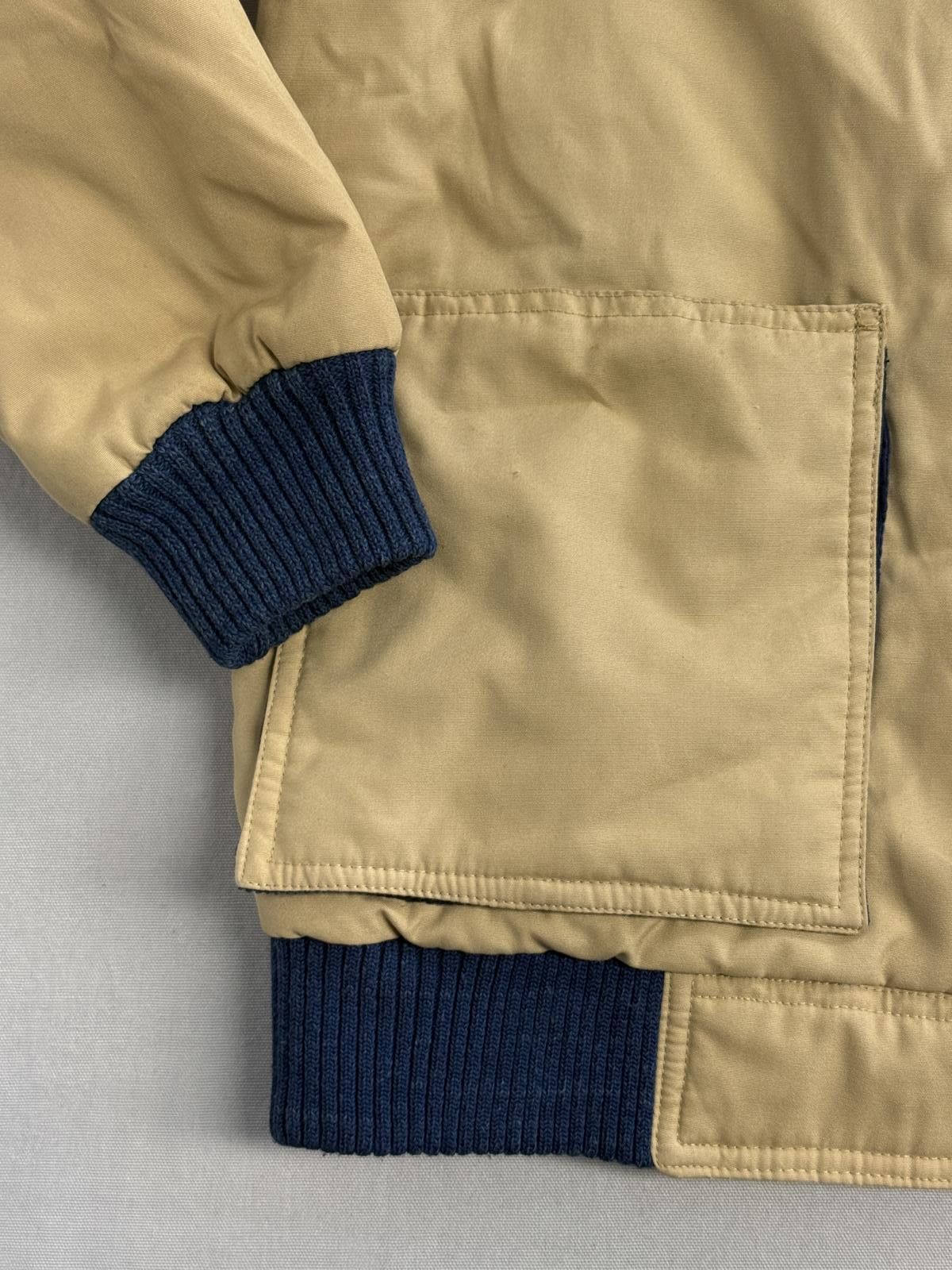 Designer Sri Lanka Bomber Jacket Navy Corduroy Lined Chore Coat - M Size US M / EU 48-50 / 2 - 3 Thumbnail