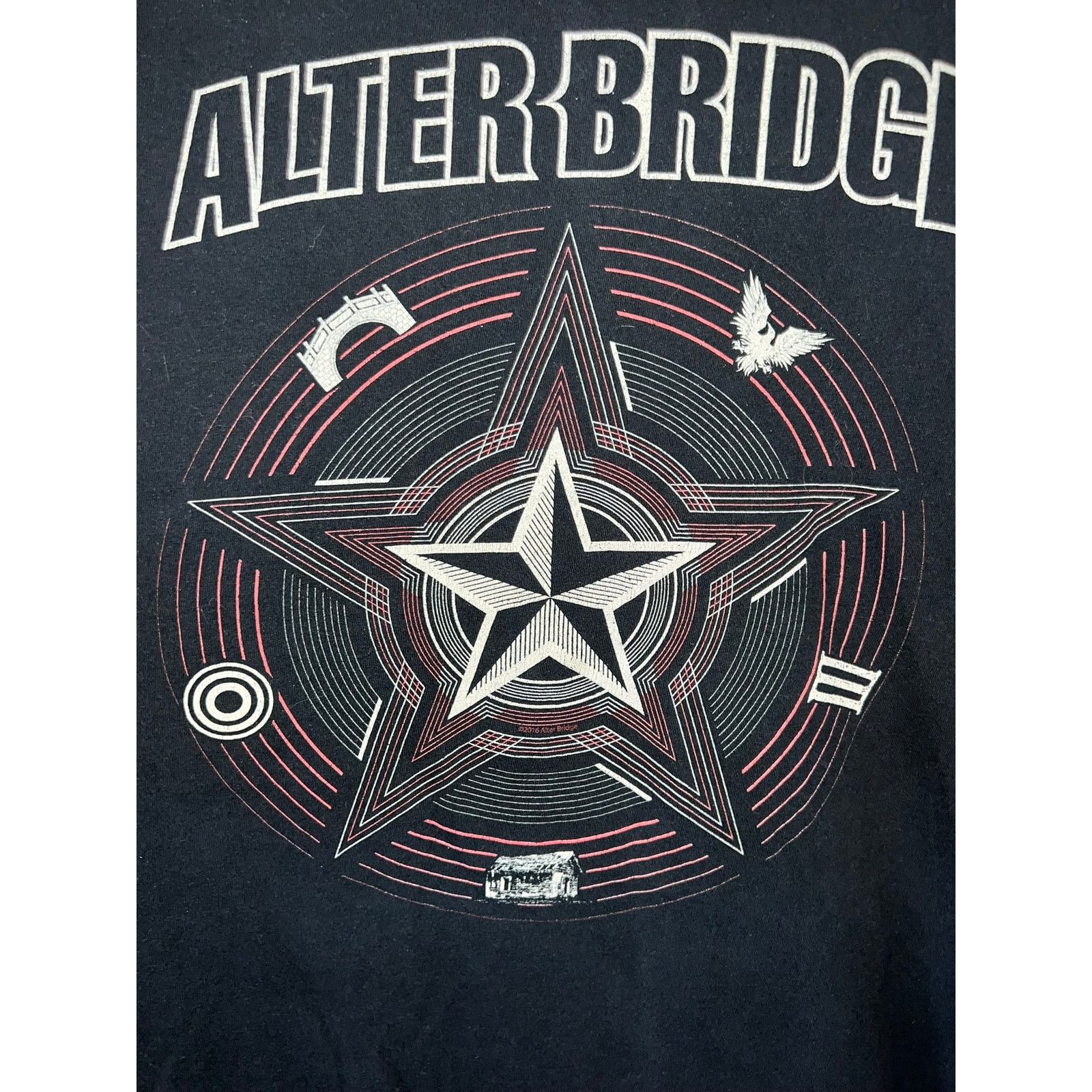 Gildan Alterbridge Shirt Alter Bridge Rock Band Tour Tee 2000s 2XL Size US XXL / EU 58 / 5 - 2 Thumbnail