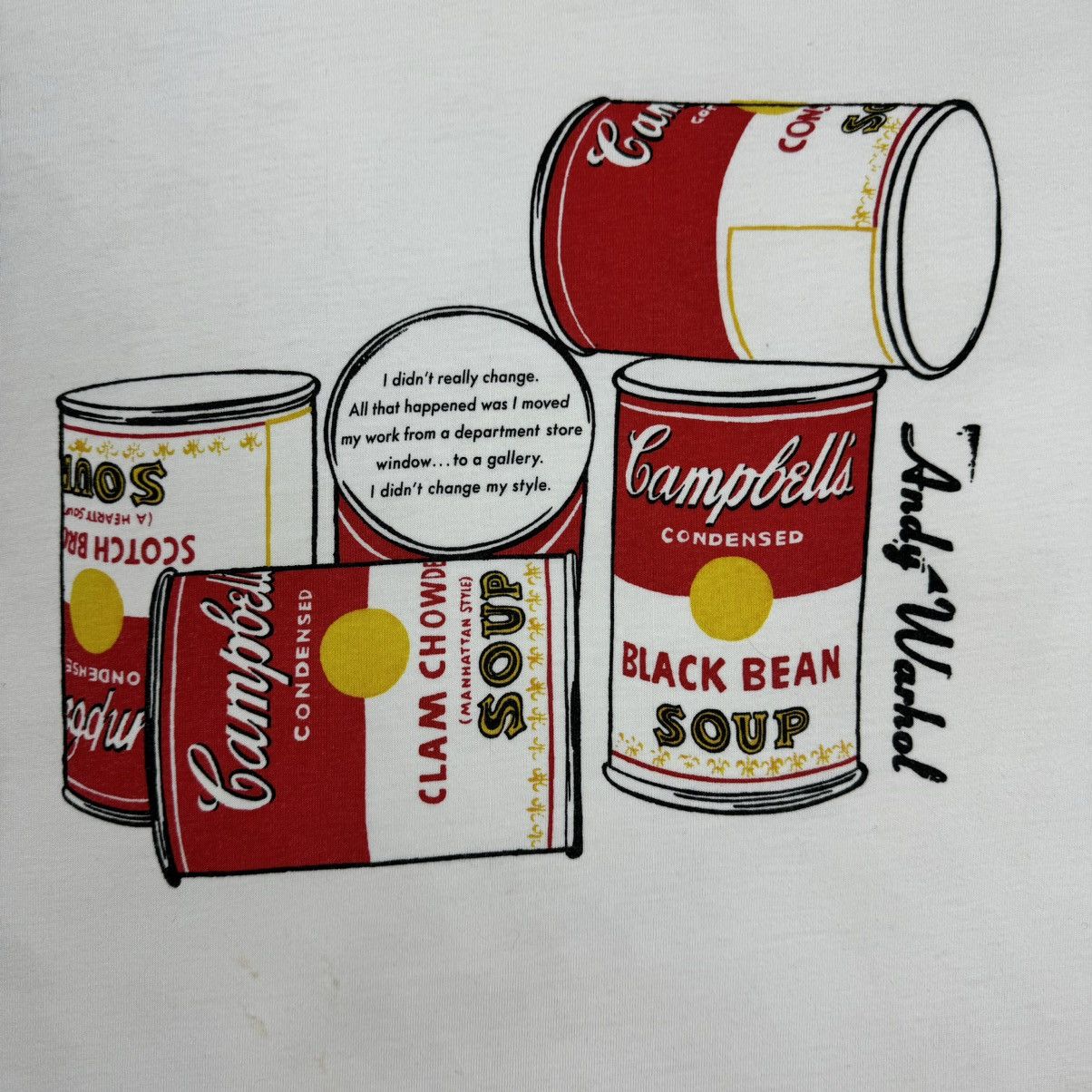 Andy Warhol × Designer × Japanese Brand Uniqlo Andy Warhol Campbells T-shirt Size US L / EU 52-54 / 3 - 6 Thumbnail