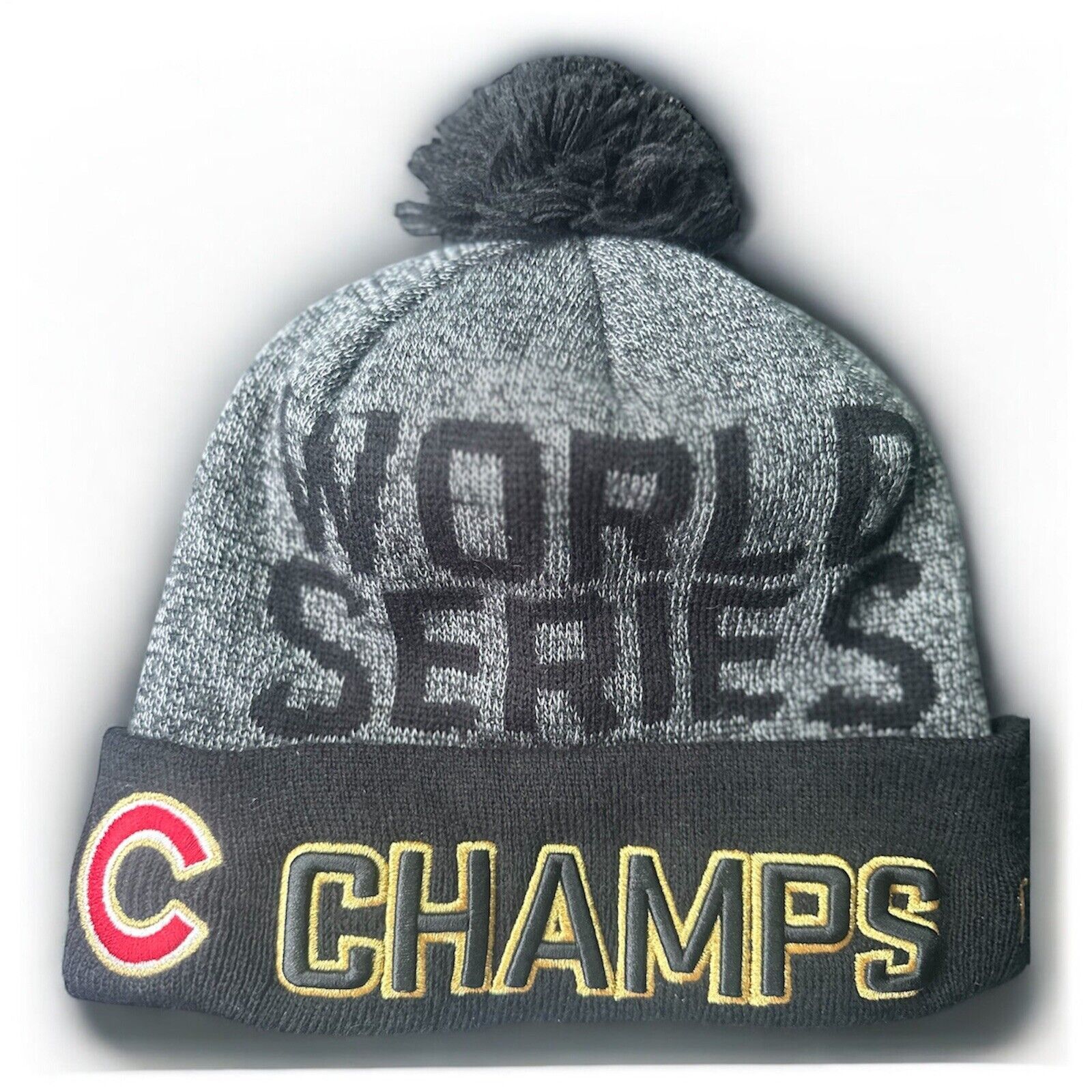 New Era Chicago Cubs World Series Beanie New Era Player Authentic Size ONE SIZE - 1 Thumbnail
