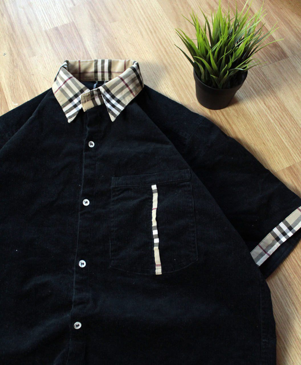 Japanese Brand × Vintage 🔥 Vintage Y2K Burberry Style Nova Check Keef Ralph Shirt Size US L / EU 52-54 / 3 - 1 Thumbnail