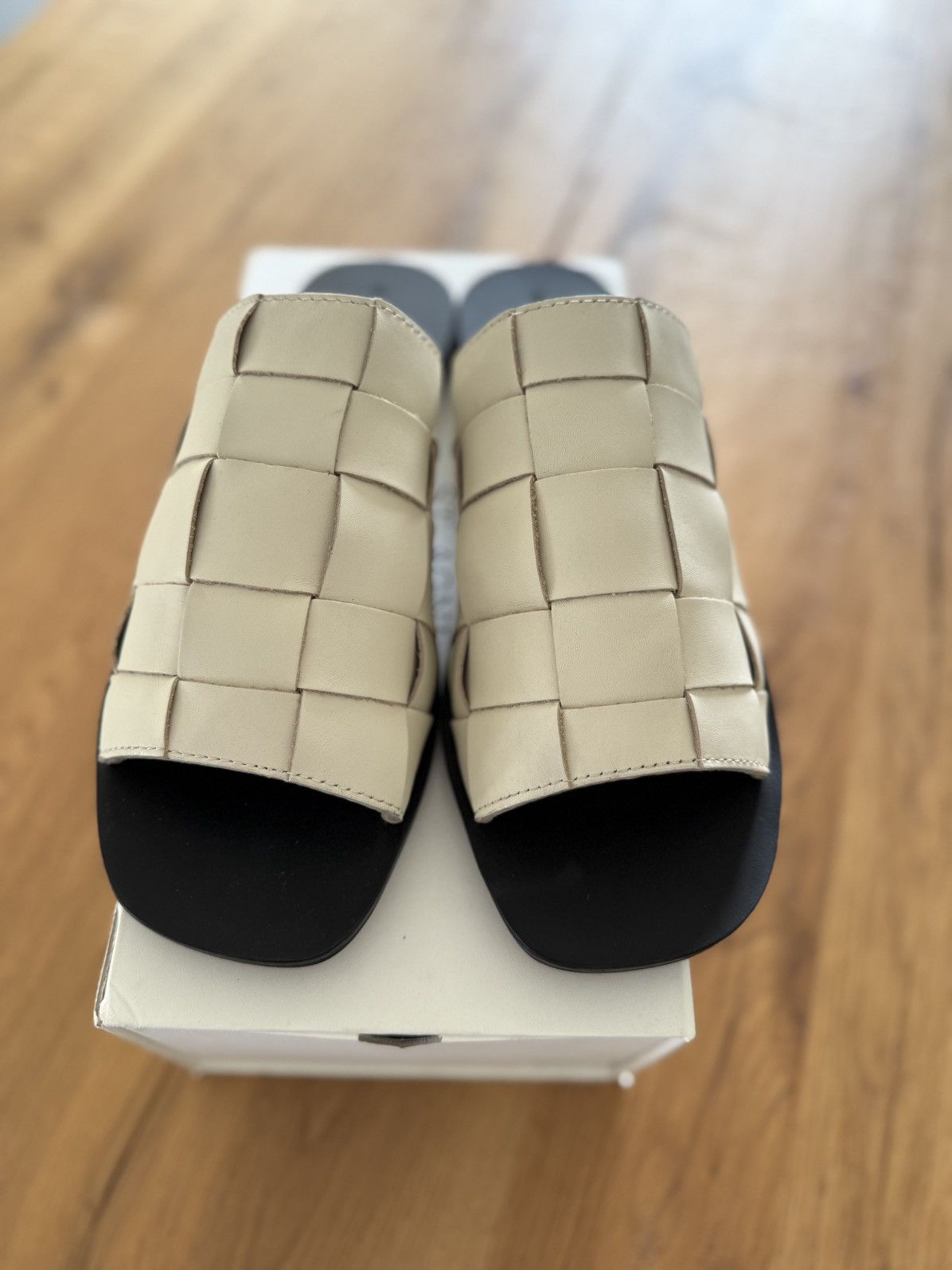 St. Agni St. Agni - Woven Flats (slides) - Tofu - Size 41 IT Size US 10 / IT 40 - 2 Thumbnail