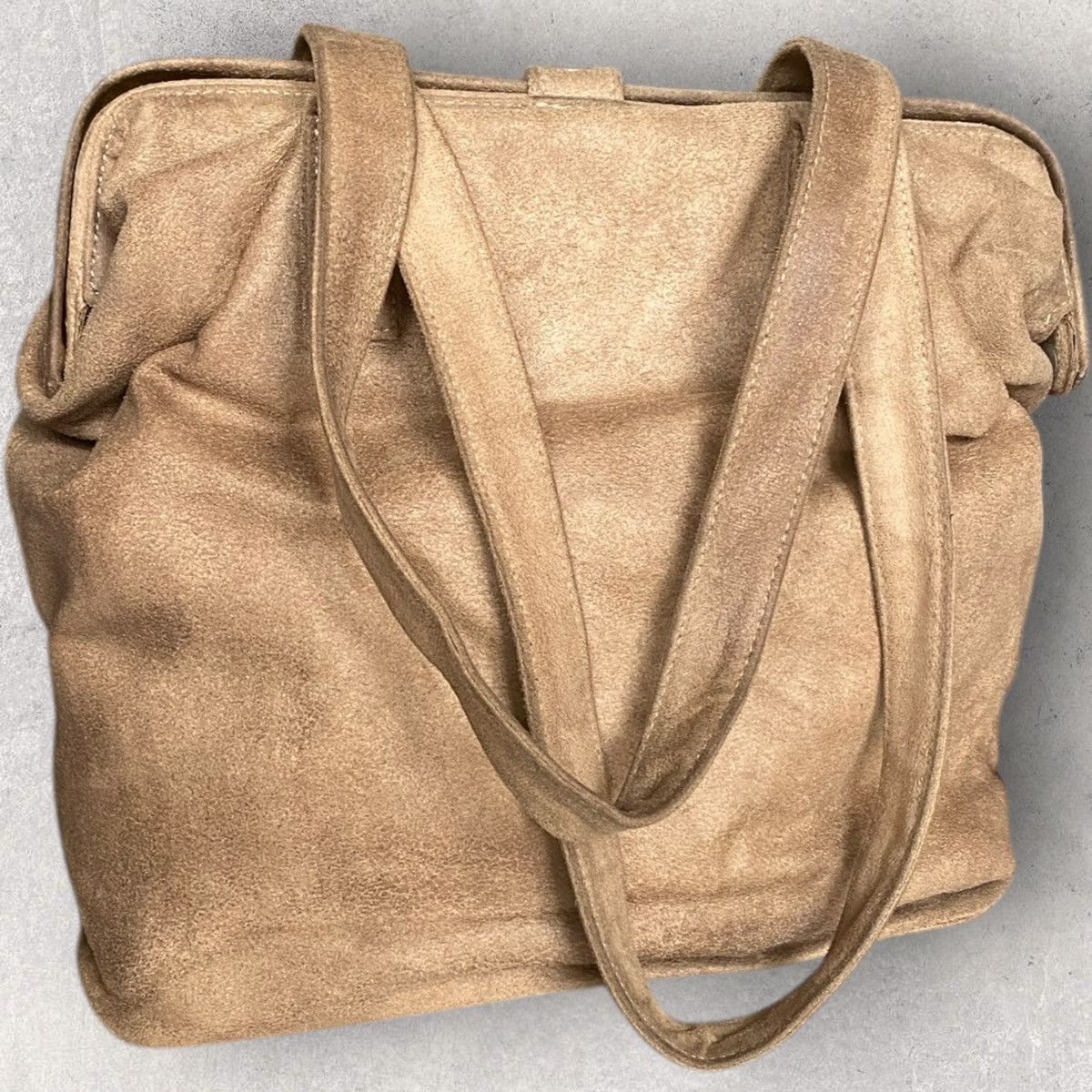 Maison Margiela Fall10 Moleskin Tote Bag Size ONE SIZE - 1 Thumbnail