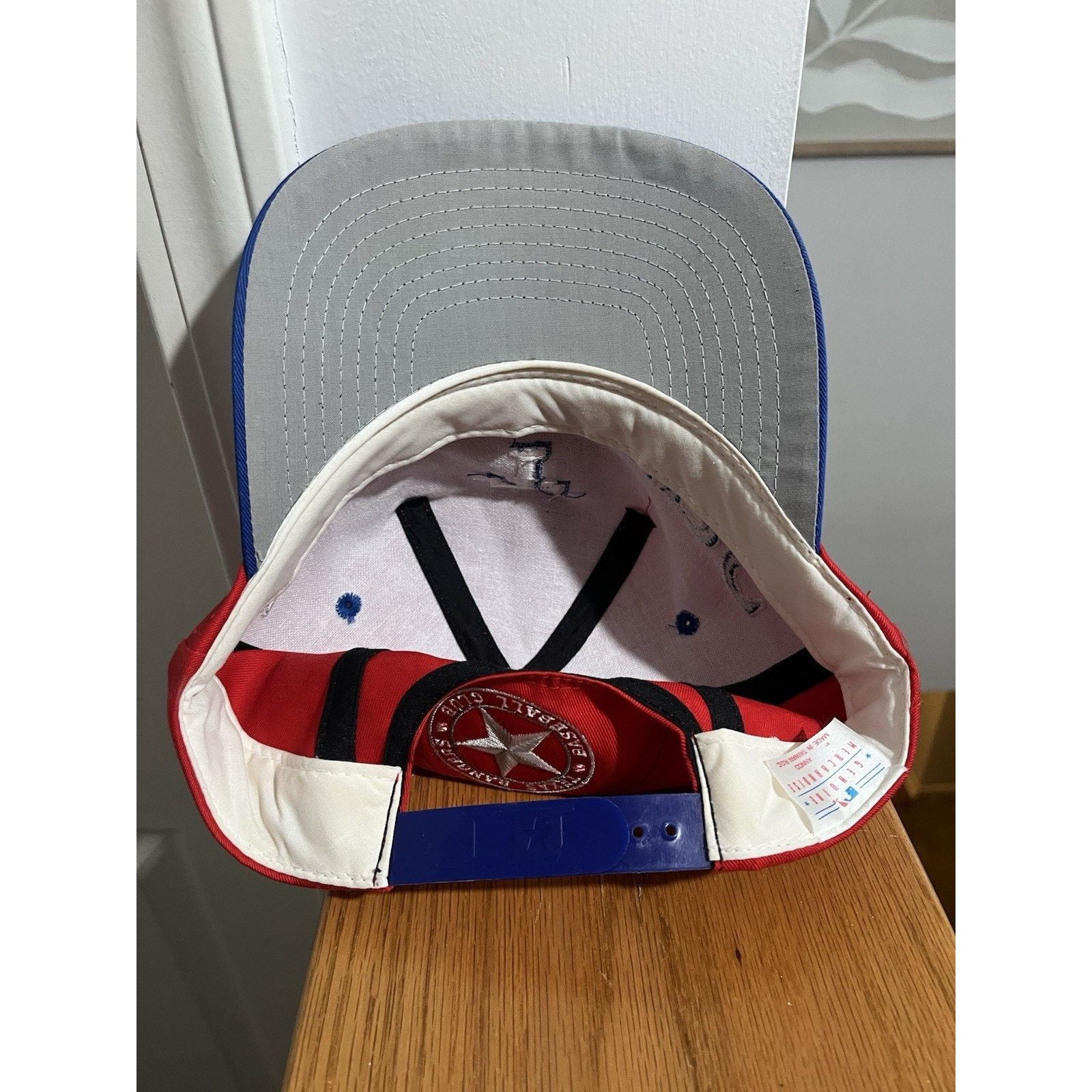 MLB Vtg Texas Rangers Baseball Club Snapback Hat MLB Annco JJ Size ONE SIZE - 3 Thumbnail