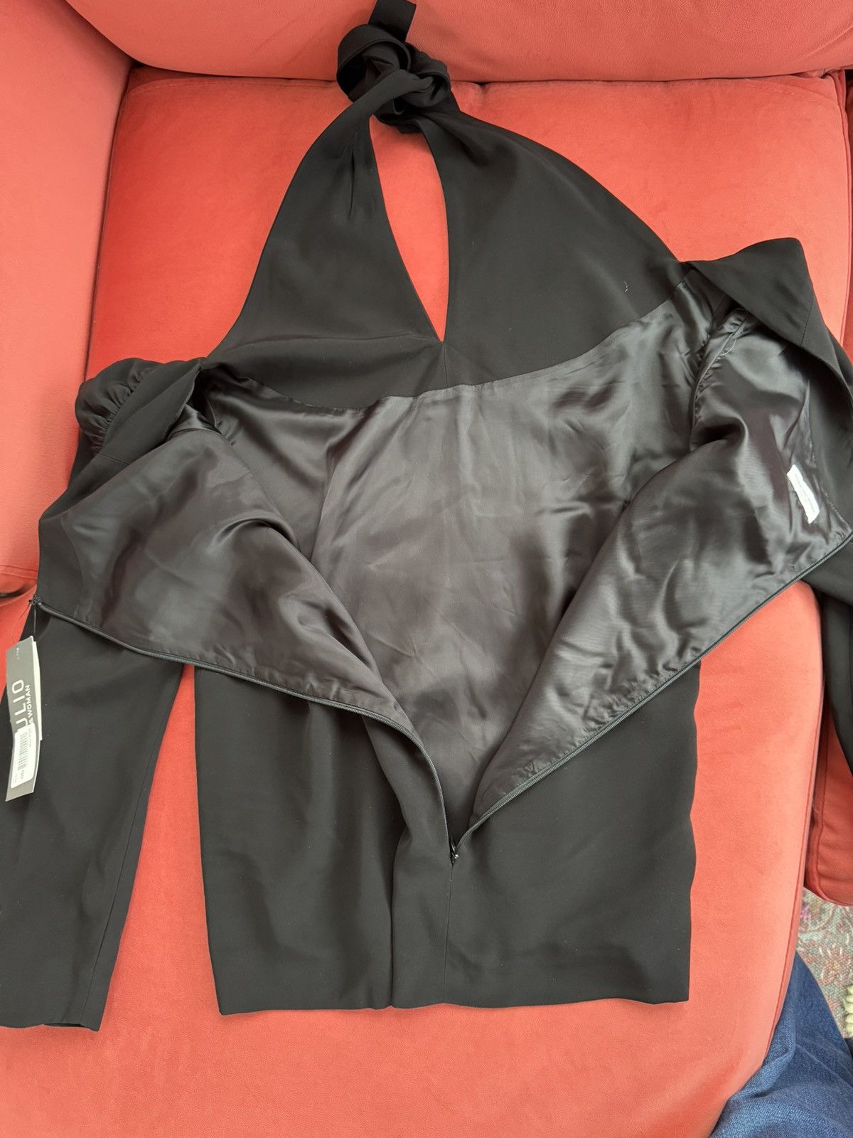 Dries Van Noten Dries van Noten black crepe blouse, size M Size M / US 6-8 / IT 42-44 - 12 Thumbnail